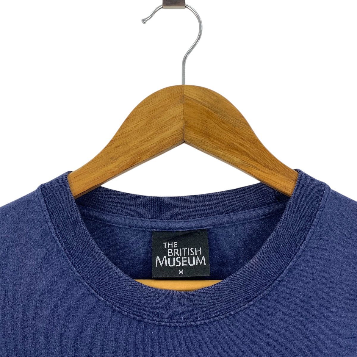 Vintage Vintage JEAN JACQUES ROUSSEAU the british museum quotes tee Size US M / EU 48-50 / 2 - 5 Thumbnail