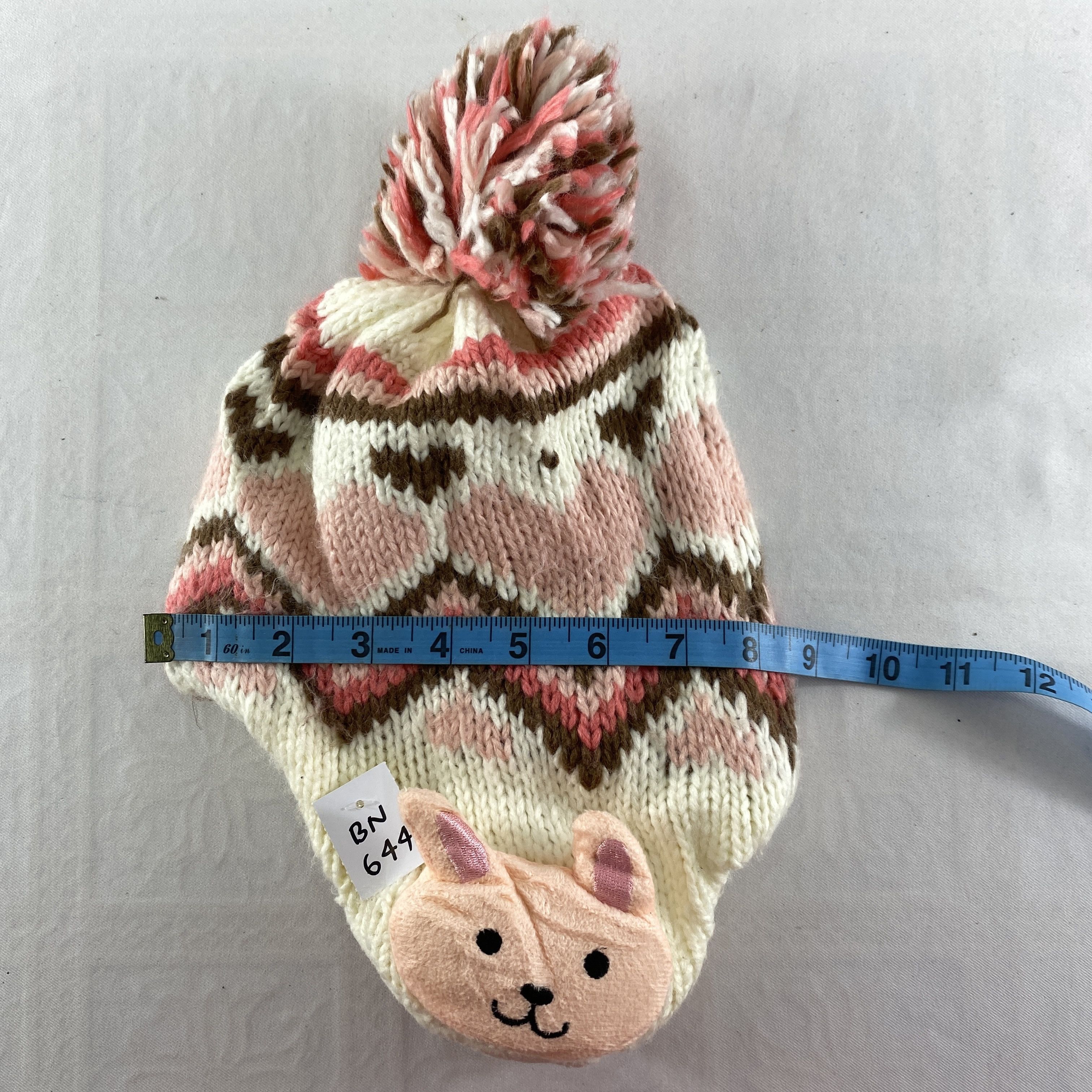 Japanese Brand La Petit Lily Snow Cap Hat Beanie -BN644 Size ONE SIZE - 4 Thumbnail