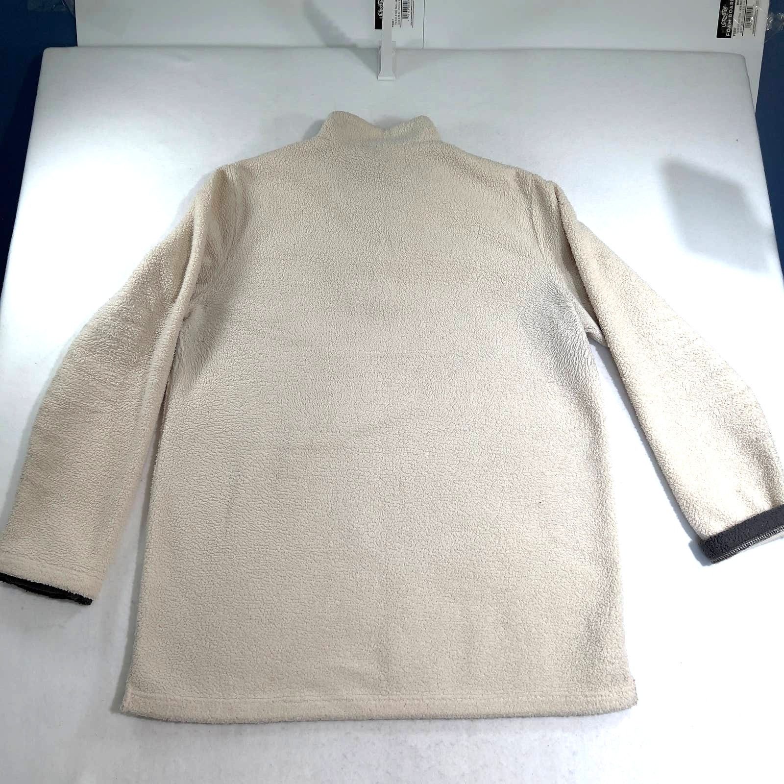 Other Lucky Love Sherpa 1/2 Zip Sweatshirt Woman's XL High Collar Size XL / US 12-14 / IT 48-50 - 3 Thumbnail