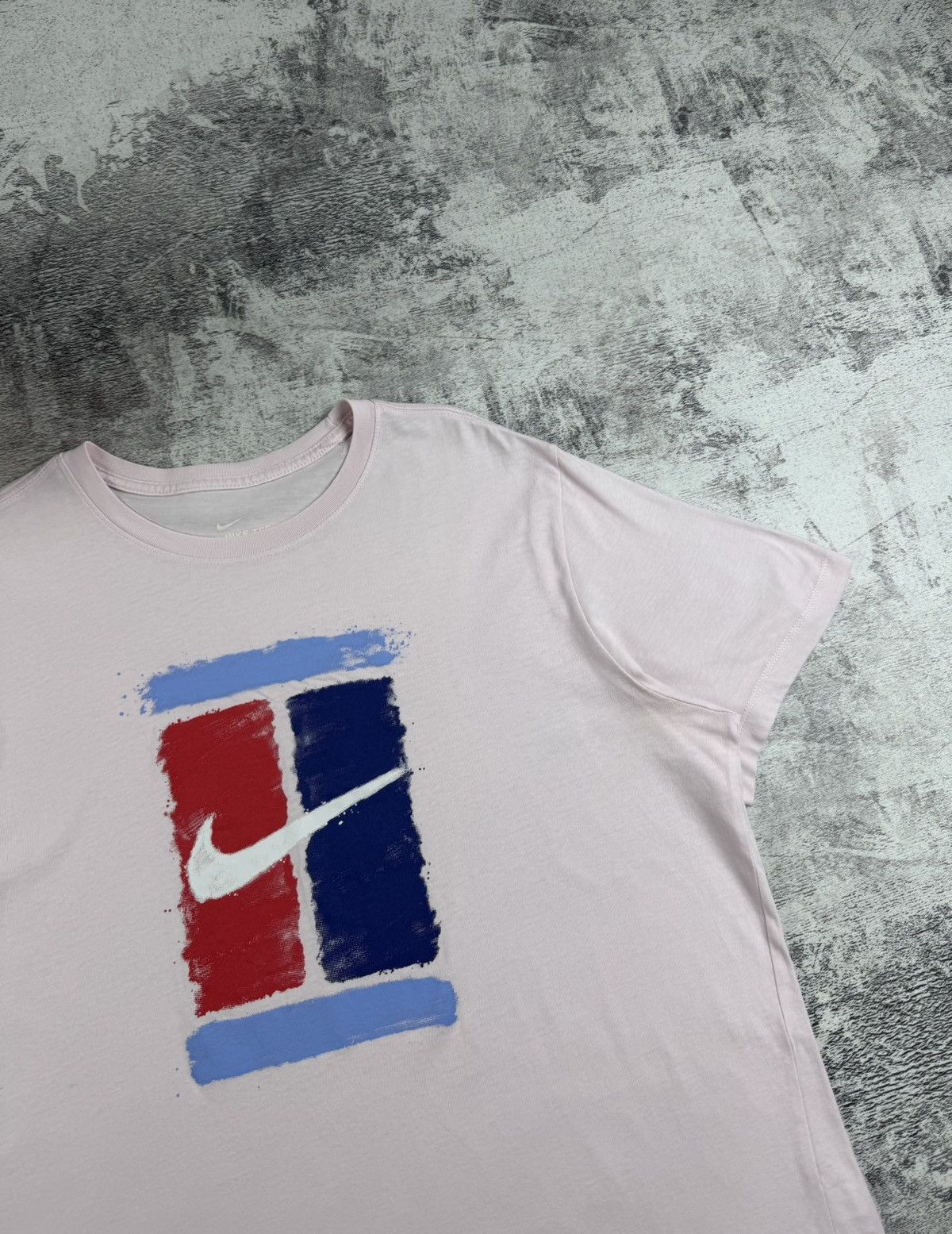 Nike Nike Team Rose Big Swoosh Basic Sportswear Blank T Shirt Tee Size US XL / EU 56 / 4 - 5 Thumbnail