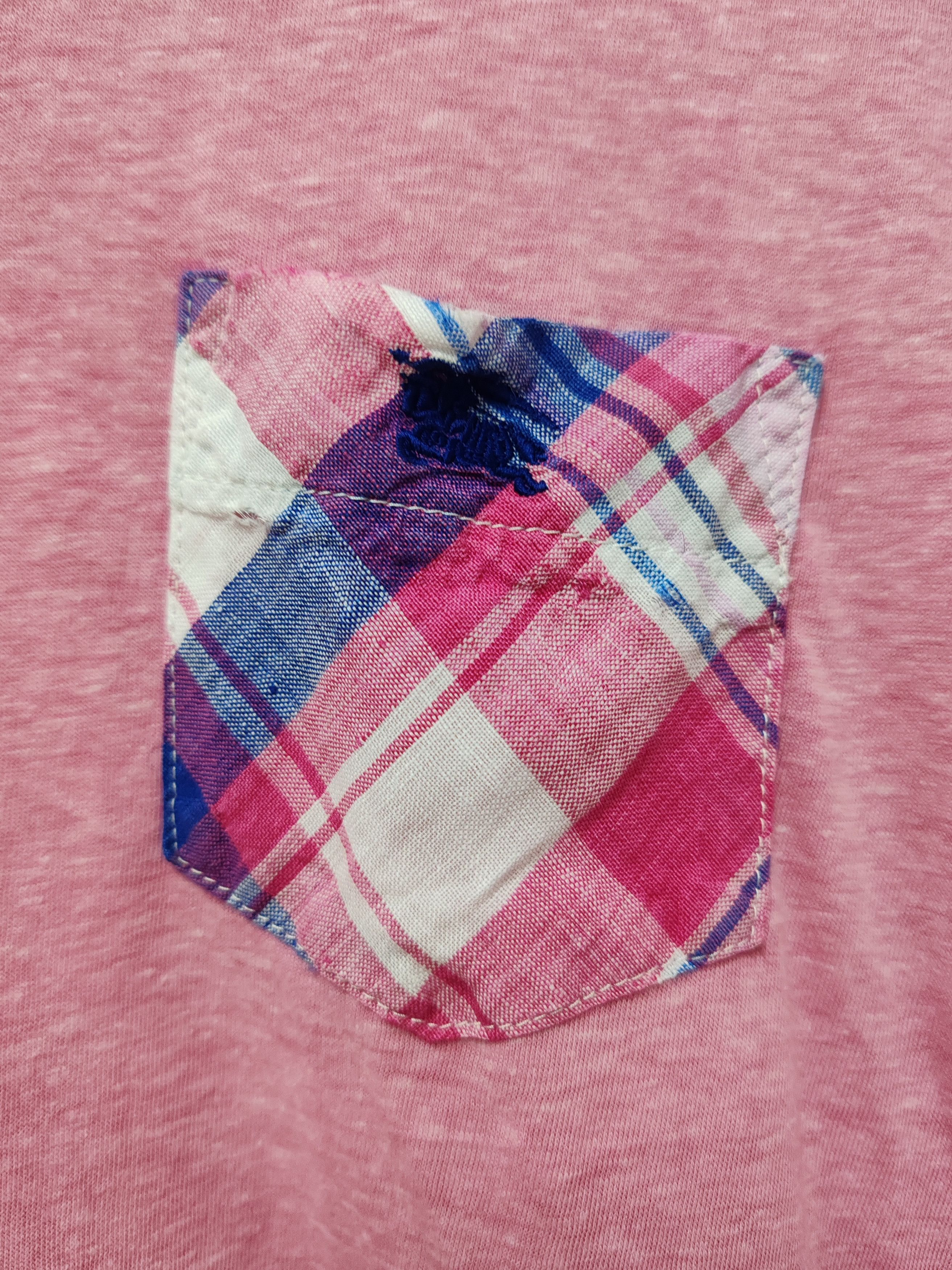 Burberry Burberry Black Label Single Pocket Tee Checkered Size US M / EU 48-50 / 2 - 2 Thumbnail