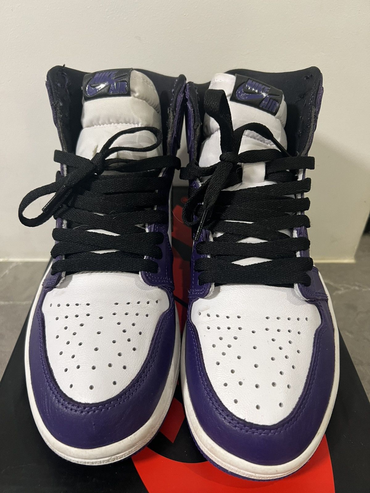 Jordan Brand Jordan 1 Court Purple. Size US 8 / EU 41 - 3 Thumbnail