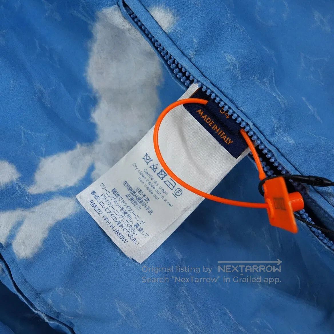 Louis Vuitton louis vuitton blue sky cloud jacket. Size US XXL / EU 58 / 5 - 5 Thumbnail