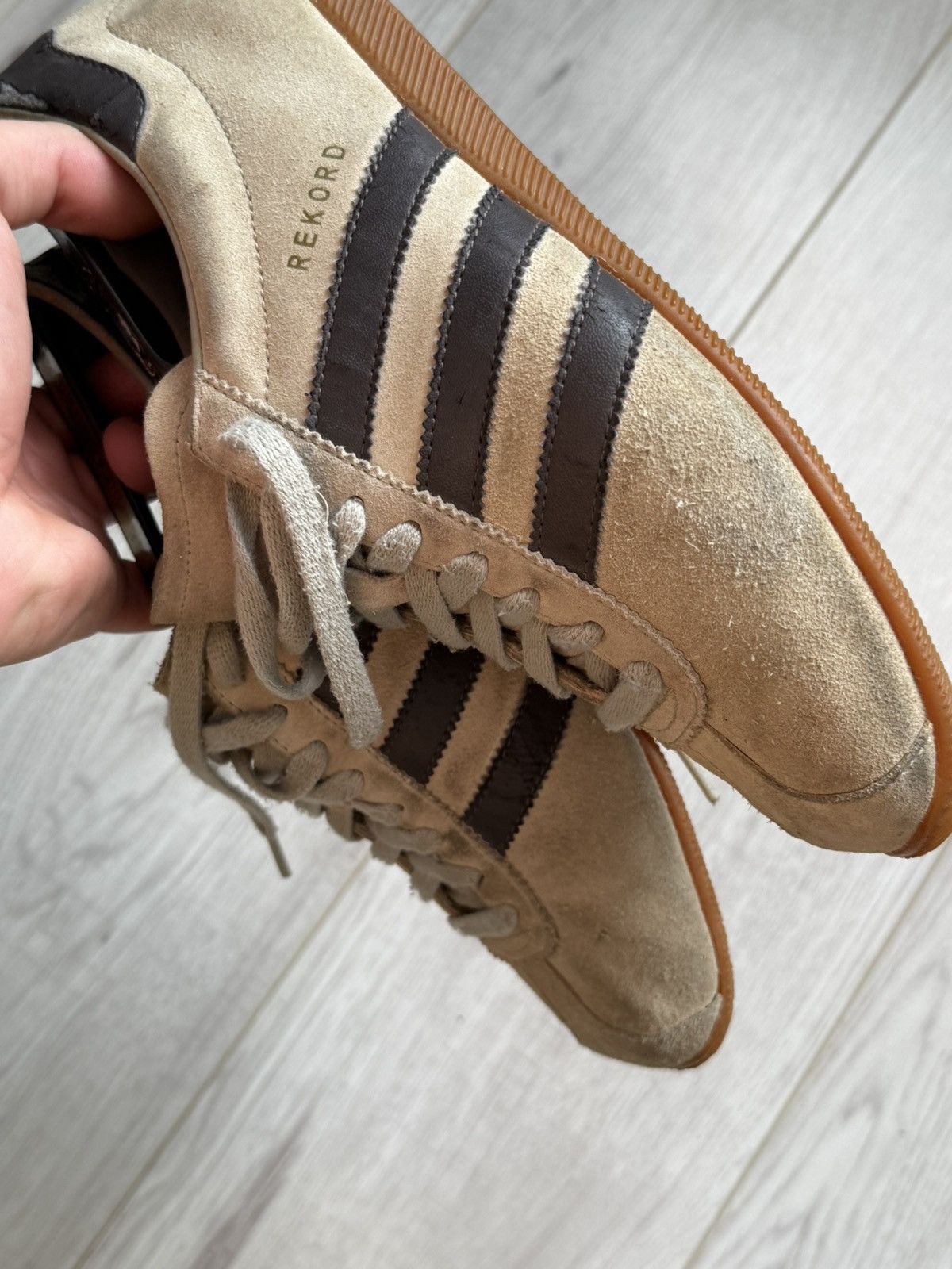 Vintage Vintage Adidas Record Sneakers 2003 Size US 6.5 / EU 39-40 - 5 Thumbnail