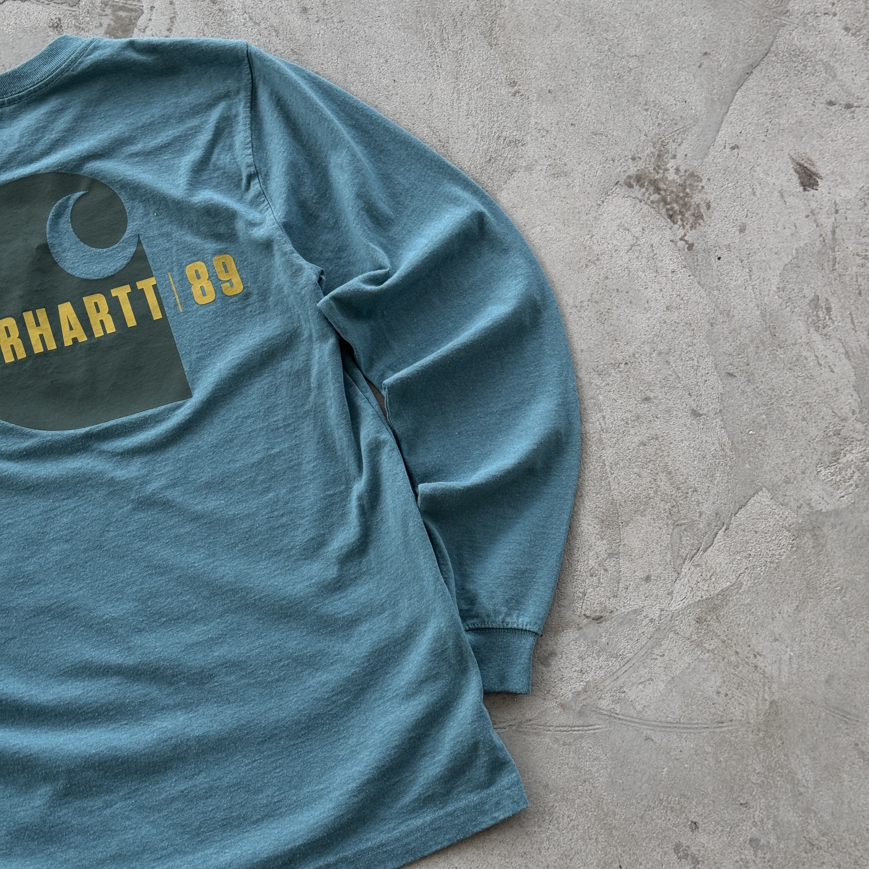 Carhartt Vintage Carhartt Relaxed Fit Pocket T-Shirt Long Sleeve Size US S / EU 44-46 / 1 - 6 Thumbnail