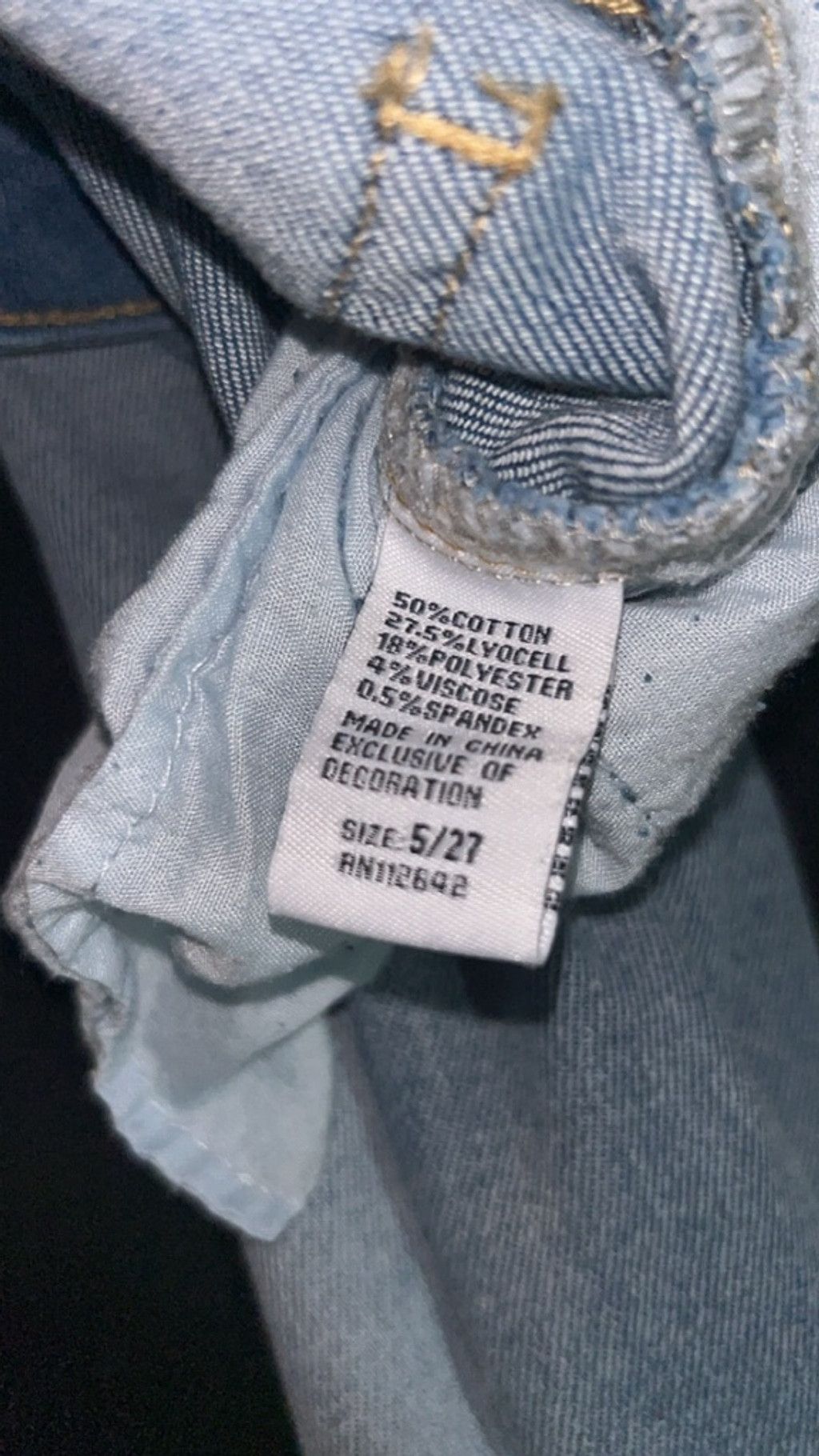 Other Women's Telepatia Blue Flare & Wide Leg Jeans Size 5 Size 27" / US 4 / IT 40 - 3 Thumbnail