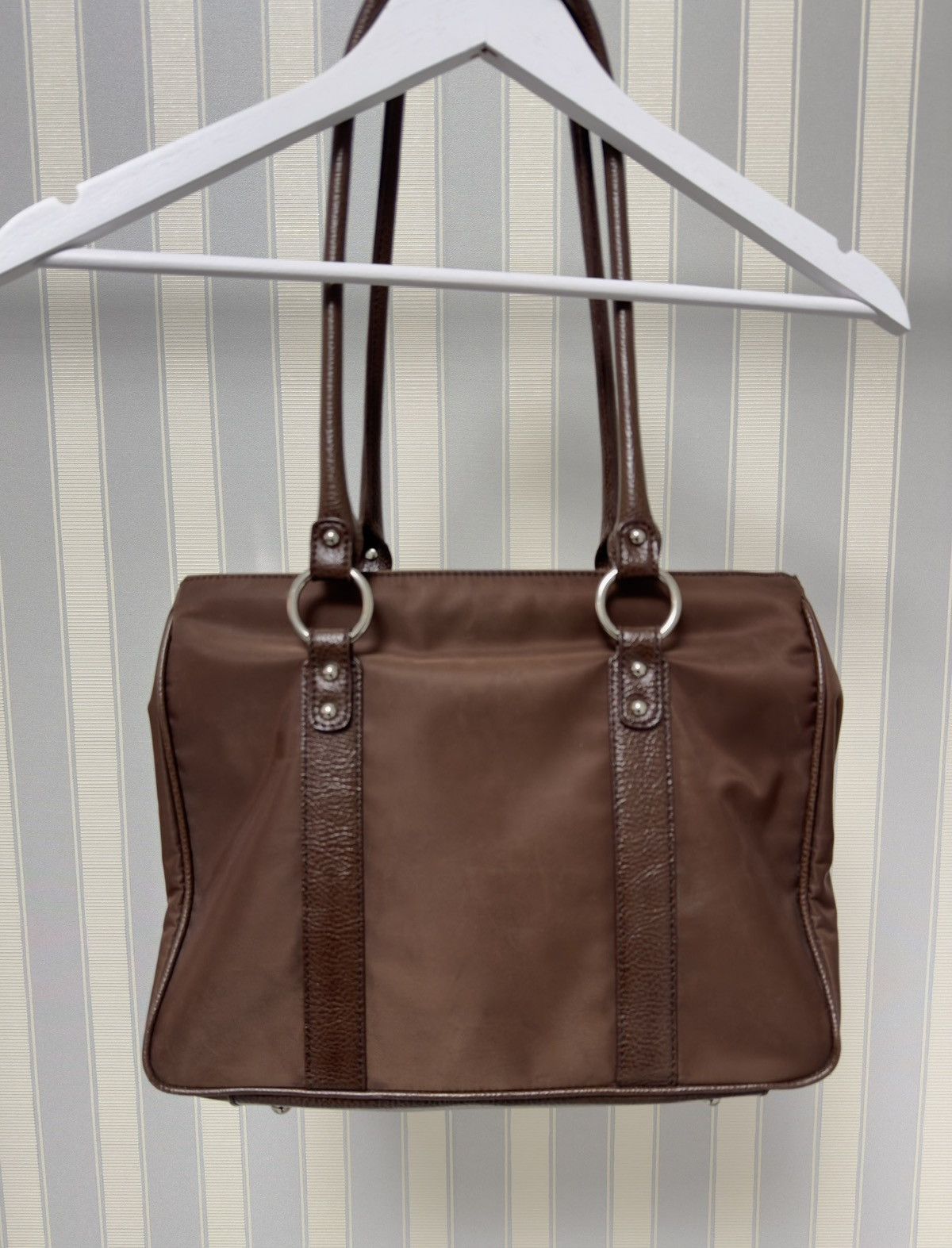 Osprey Brown nylon bag with leather inserts osprey london Size ONE SIZE - 3 Thumbnail