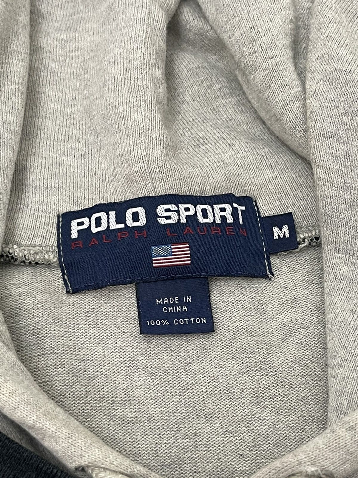 Polo Ralph Lauren Vintage Polo Sport Ralph Lauren Hoodie 5🟩8 Size US M / EU 48-50 / 2 - 17 Thumbnail