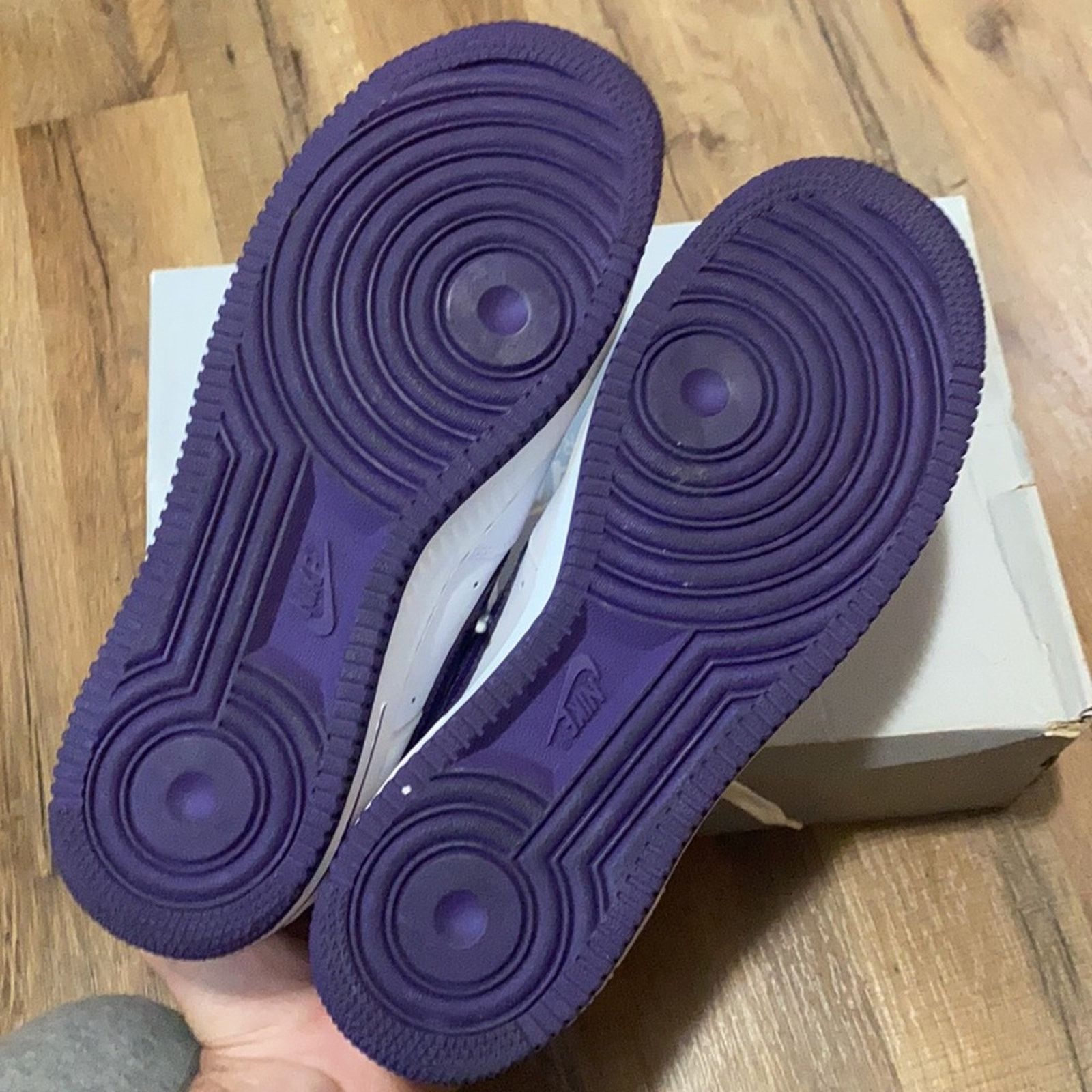 Nike 2011 Nike Air Force 1 patent club purple Size US 9 / EU 42 - 9 Thumbnail