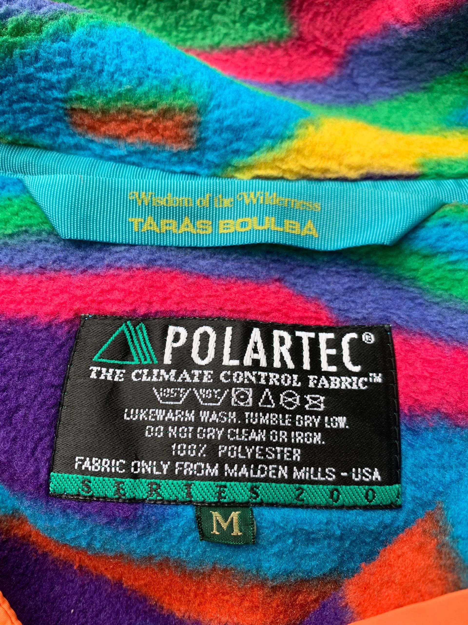 Polartec Vintage Taras Boulba Polartec Multicolour Fleece Jacket Size US M / EU 48-50 / 2 - 5 Thumbnail