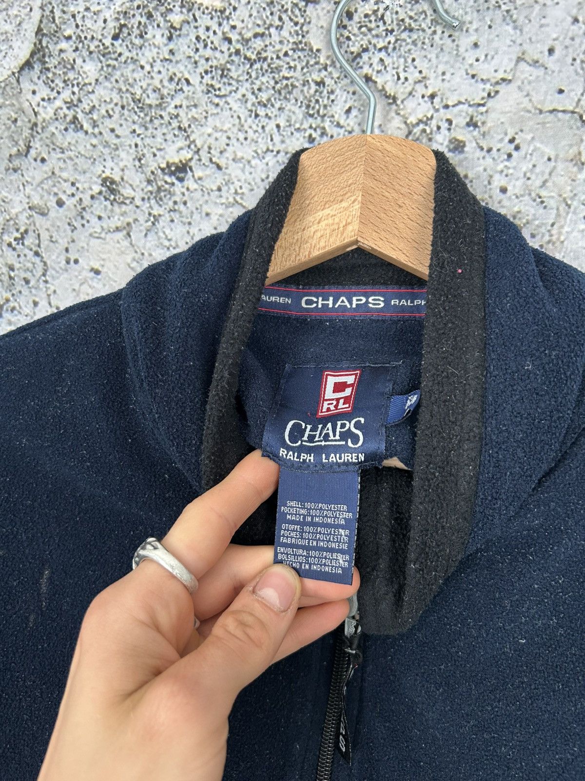 Chaps Ralph Lauren Vintage Chaps Ralph Lauren Fleece 90s Streetwear Rap Baggy Size US M / EU 48-50 / 2 - 4 Thumbnail