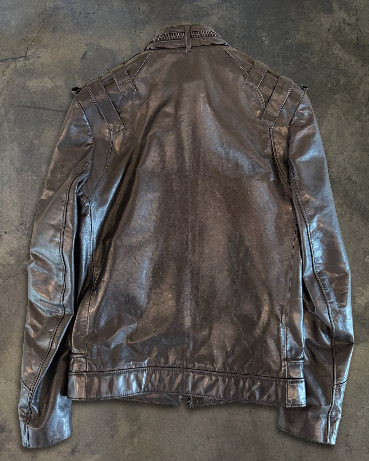 Balmain BALMAIN SS2011 LEATHER MOTARDO JACKET Size US S / EU 44-46 / 1 - 4 Thumbnail
