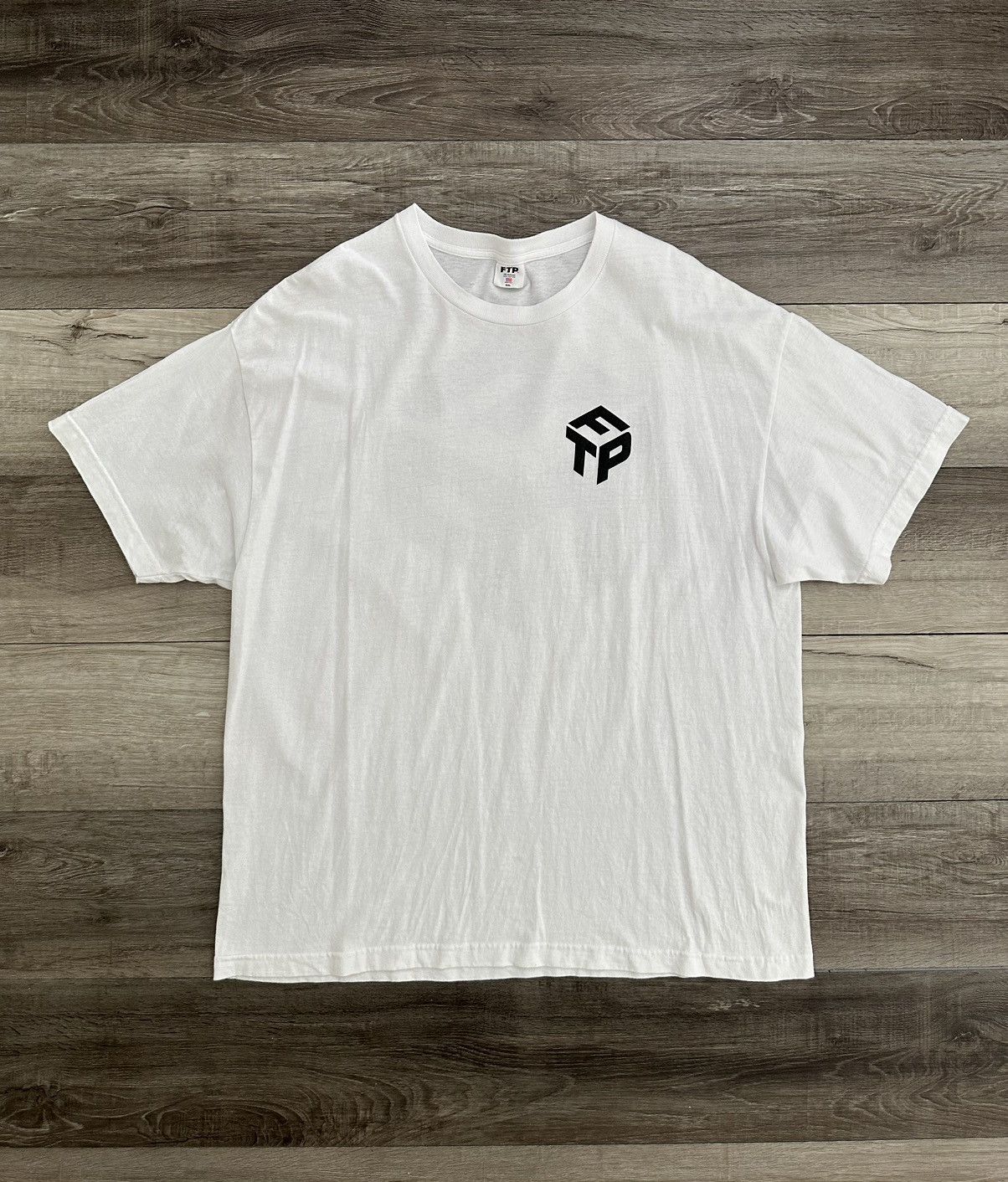 Fuck The Population Fuck The Population " Dimension " Tee White 2XL XXL FTP Size US XXL / EU 58 / 5 - 4 Thumbnail