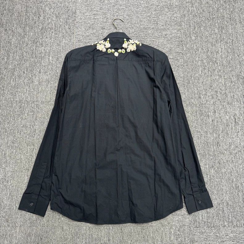 Givenchy Givenchy Size40 Floral Pearl Shirt Size US M / EU 48-50 / 2 - 5 Thumbnail