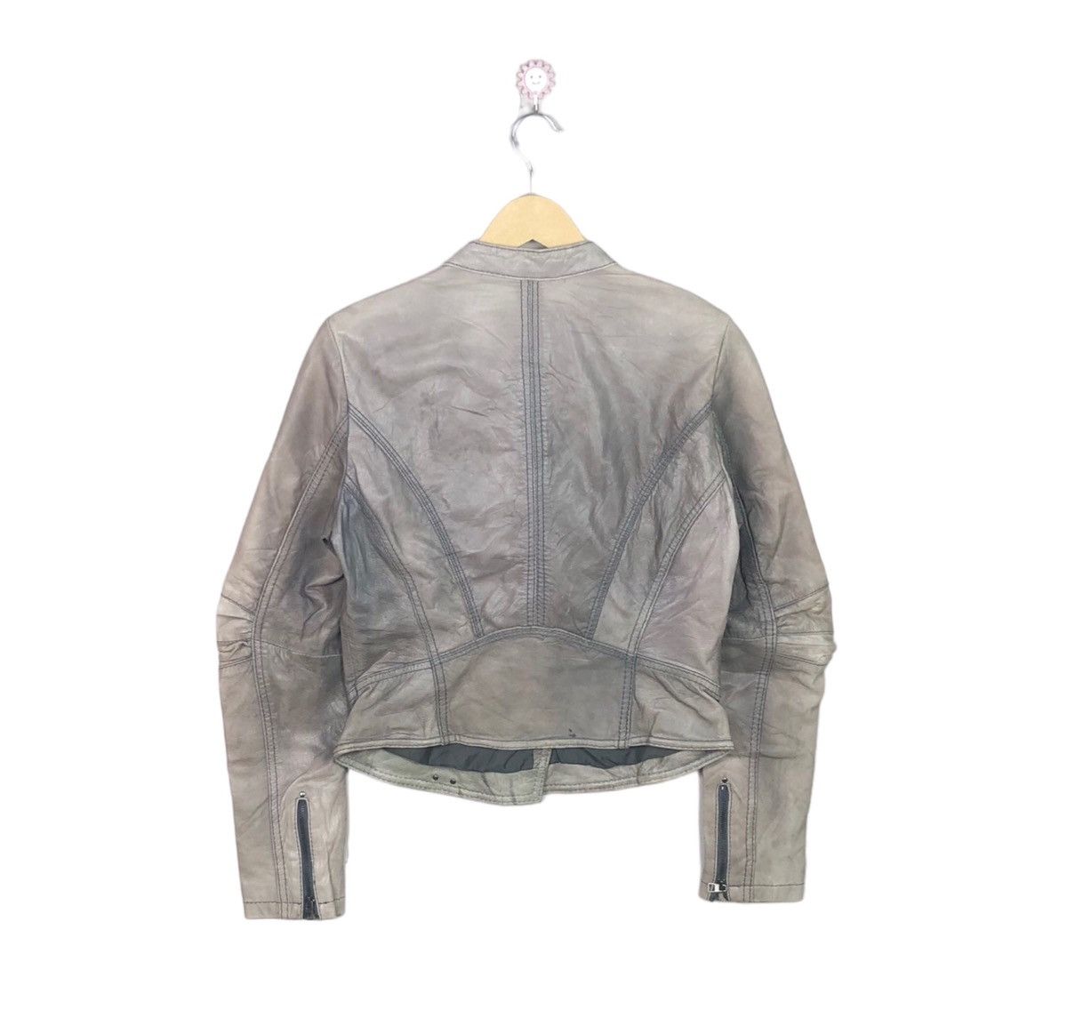 Bershka × Seditionaries Vintage Bershka Leather Jacket Size L / US 10 / IT 46 - 2 Thumbnail