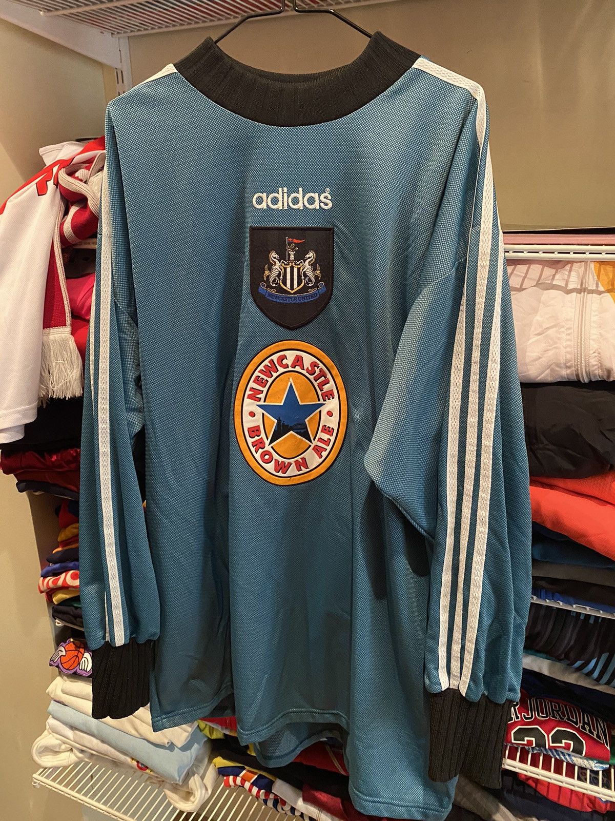 Adidas Jersey vintage Newcastle season 1996 10/10 Size US XL / EU 56 / 4 - 2 Thumbnail