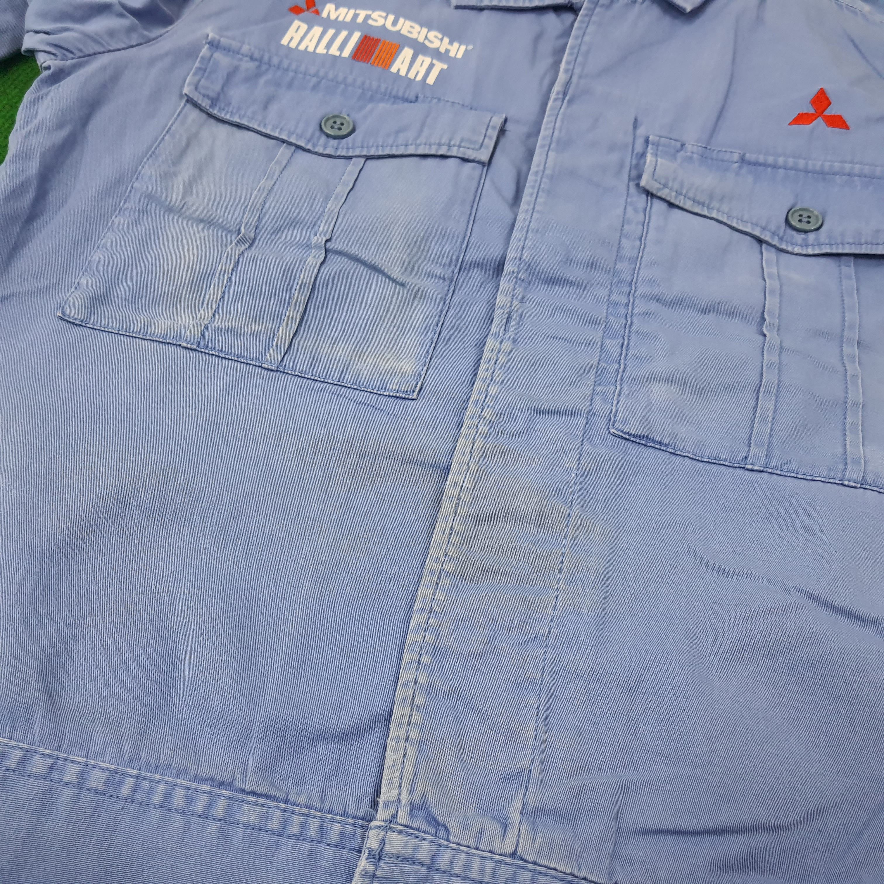 Japanese Brand × Vintage Vintage Mitsubishi RalliArt Japan Motorsports Jacket C222N18 Size US S / EU 44-46 / 1 - 10 Thumbnail