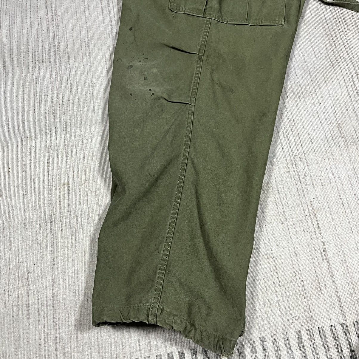 Vintage OG 50s U.S Army Fulton Trouser M-1951 Size US 35 - 17 Thumbnail