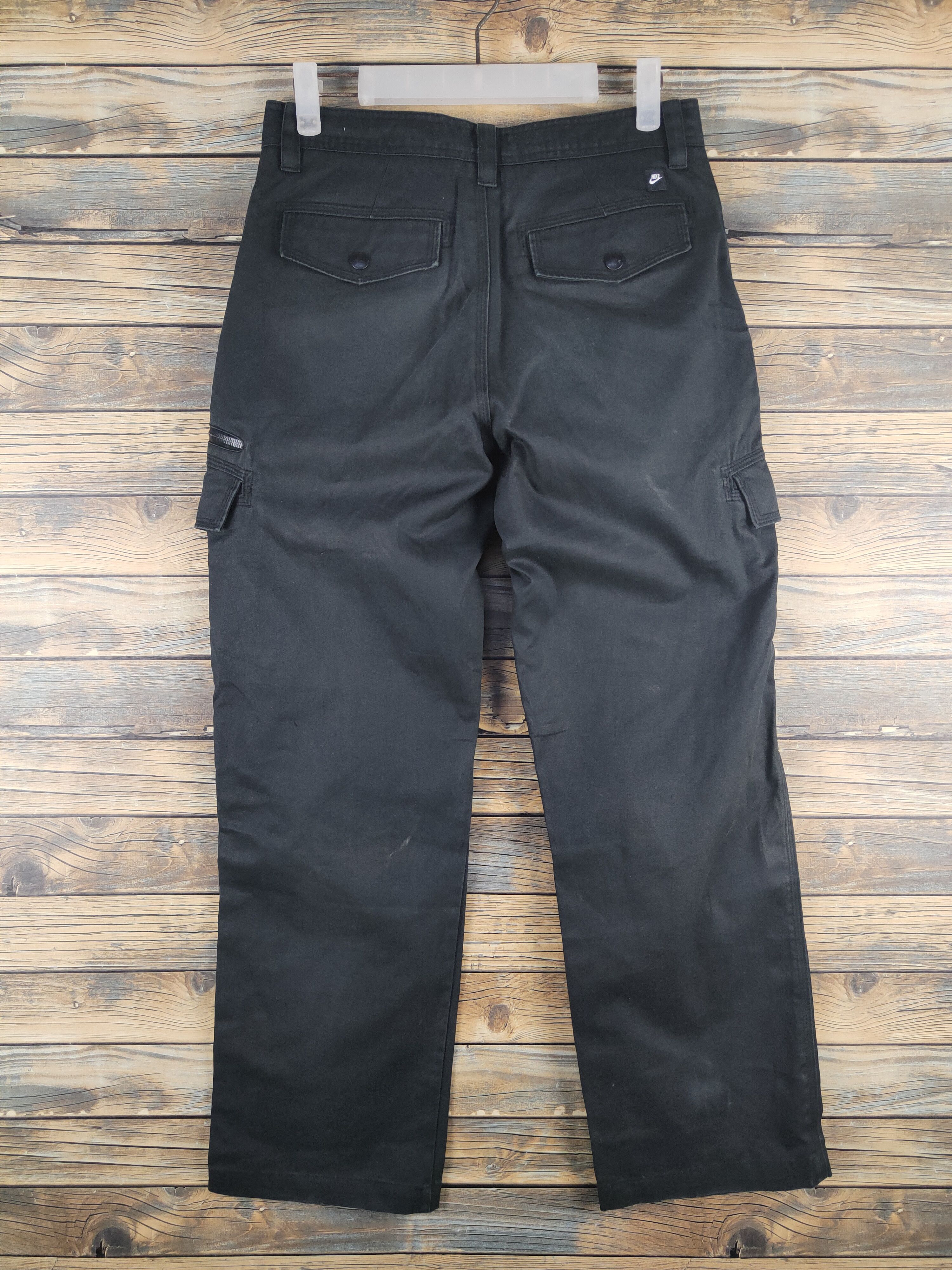 Nike DLL Nike Black Multipocket Utility Cargo Pants #5030T Size US 28 / EU 44 - 7 Thumbnail