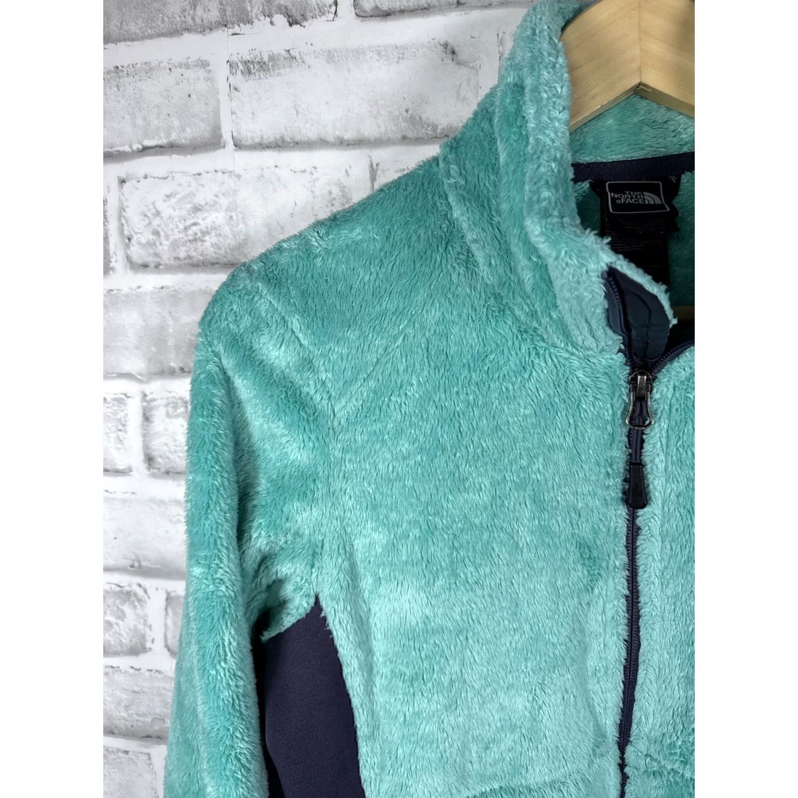 The North Face THE NORTH FACE Fleece Jacket Womens S teal Monkey Size S / US 4 / IT 40 - 6 Thumbnail
