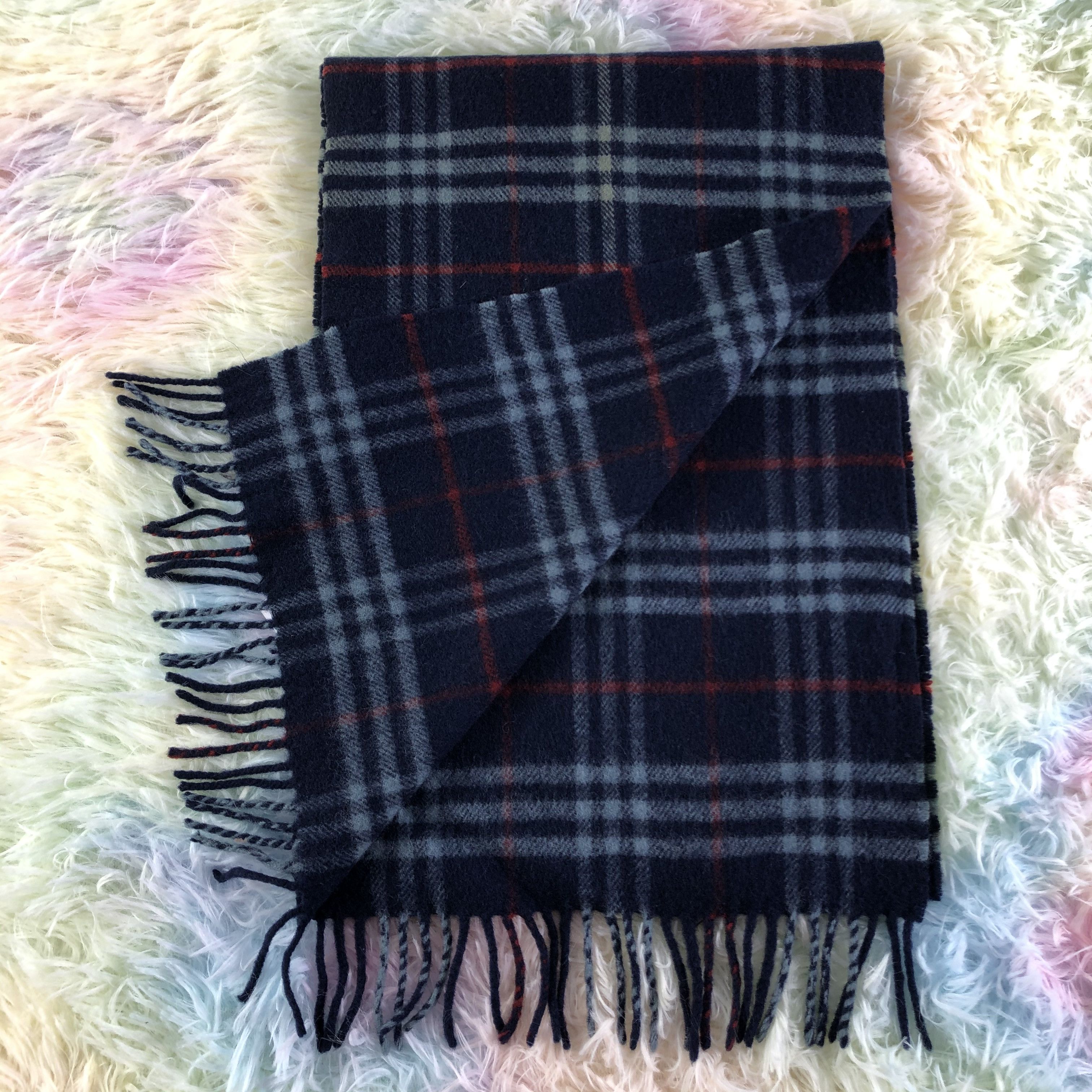Burberry × Vintage Burberry Scarf / Muffler / Neckwear - KM58 Size ONE SIZE - 4 Thumbnail