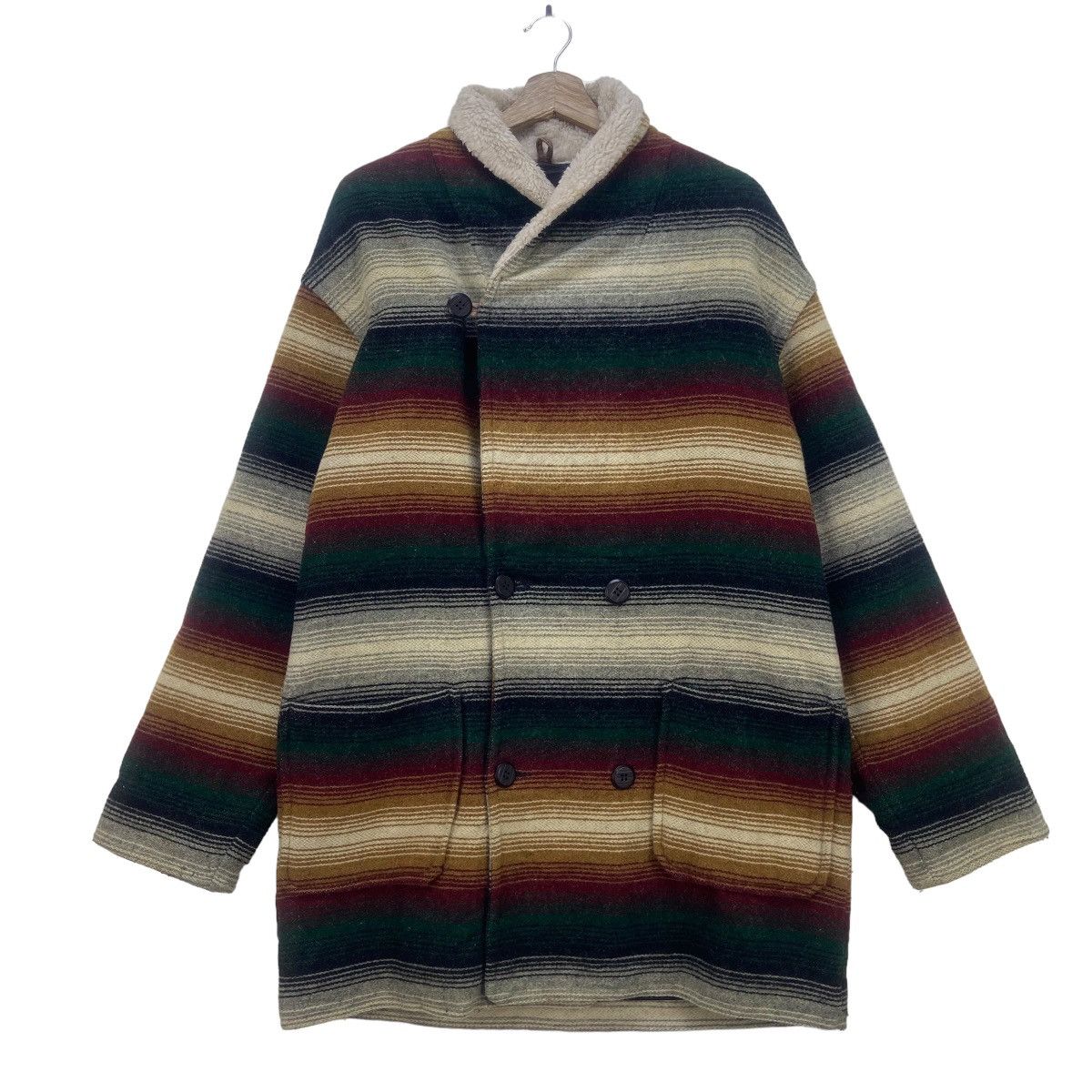 Woolrich Woolen Mills Vintage Woolrich Double Breasted Wool Heavy Coat Size US M / EU 48-50 / 2 - 7 Thumbnail