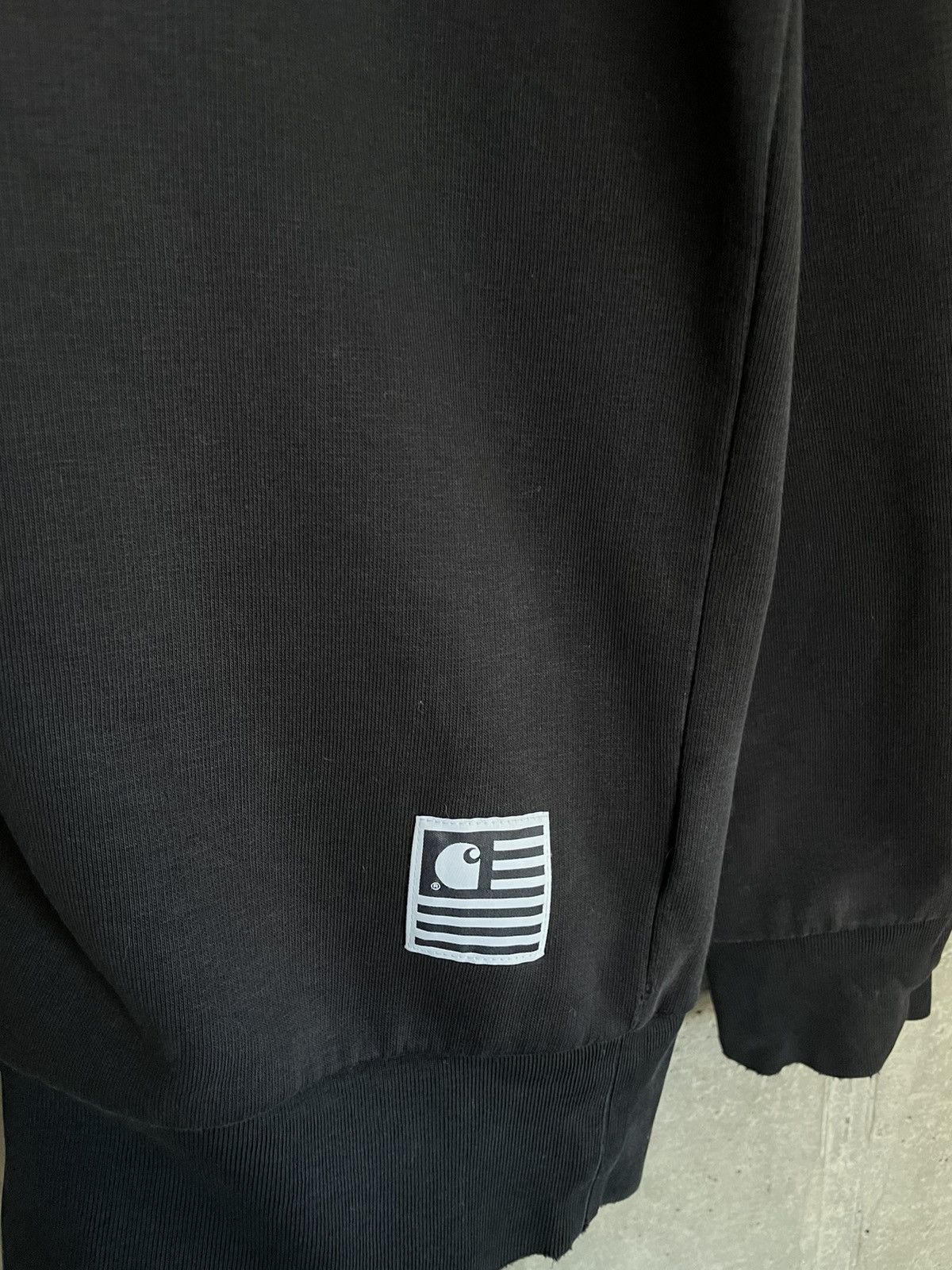Carhartt × Carhartt Wip × Vintage Vintage Carhartt Faded State Flag Sweat Big Logo Size US M / EU 48-50 / 2 - 5 Thumbnail