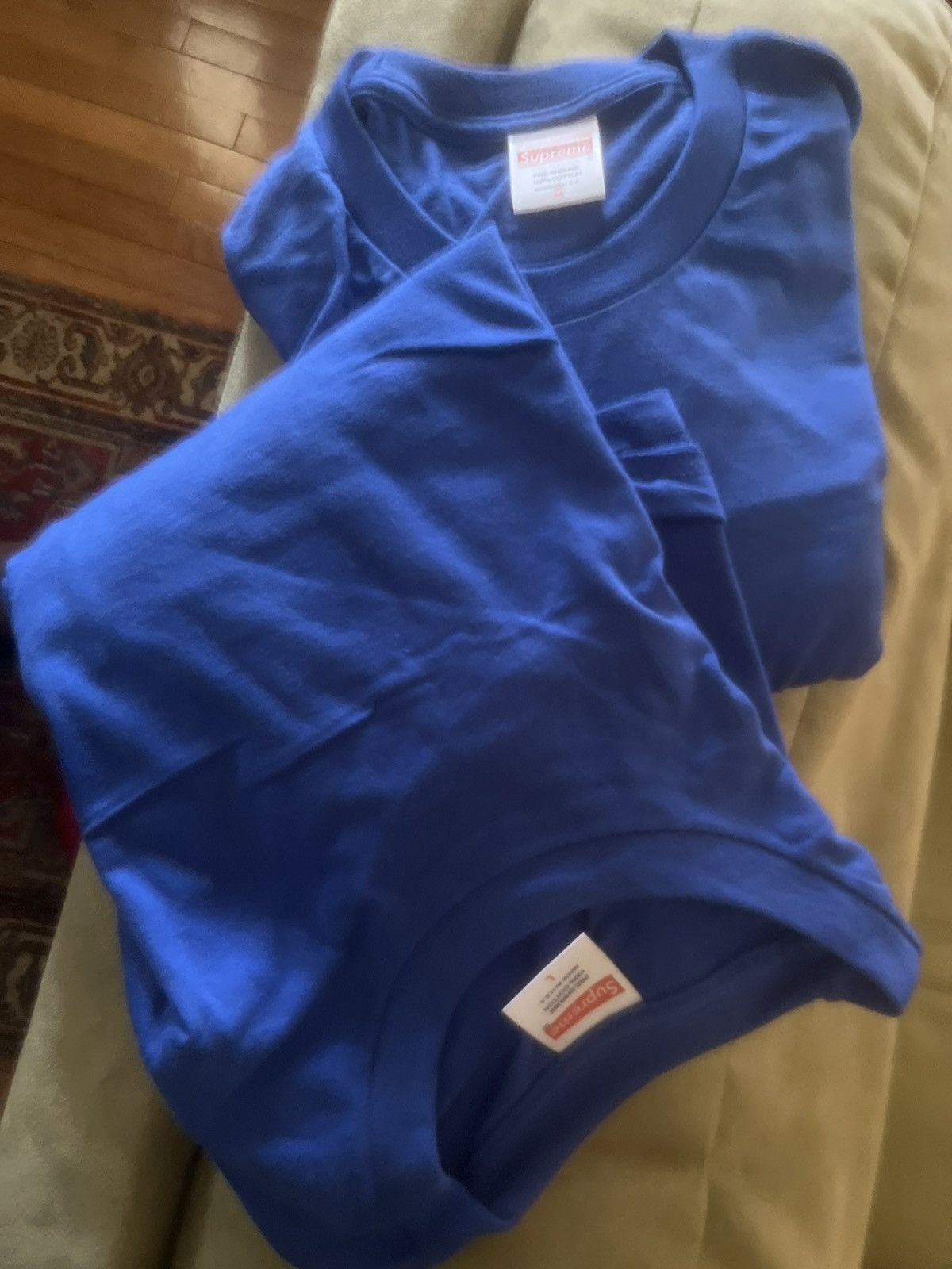 Supreme New! SUPREME L/S TShirt! blank AUTHENTIC Medium long-sleeved Size US M / EU 48-50 / 2 - 7 Thumbnail