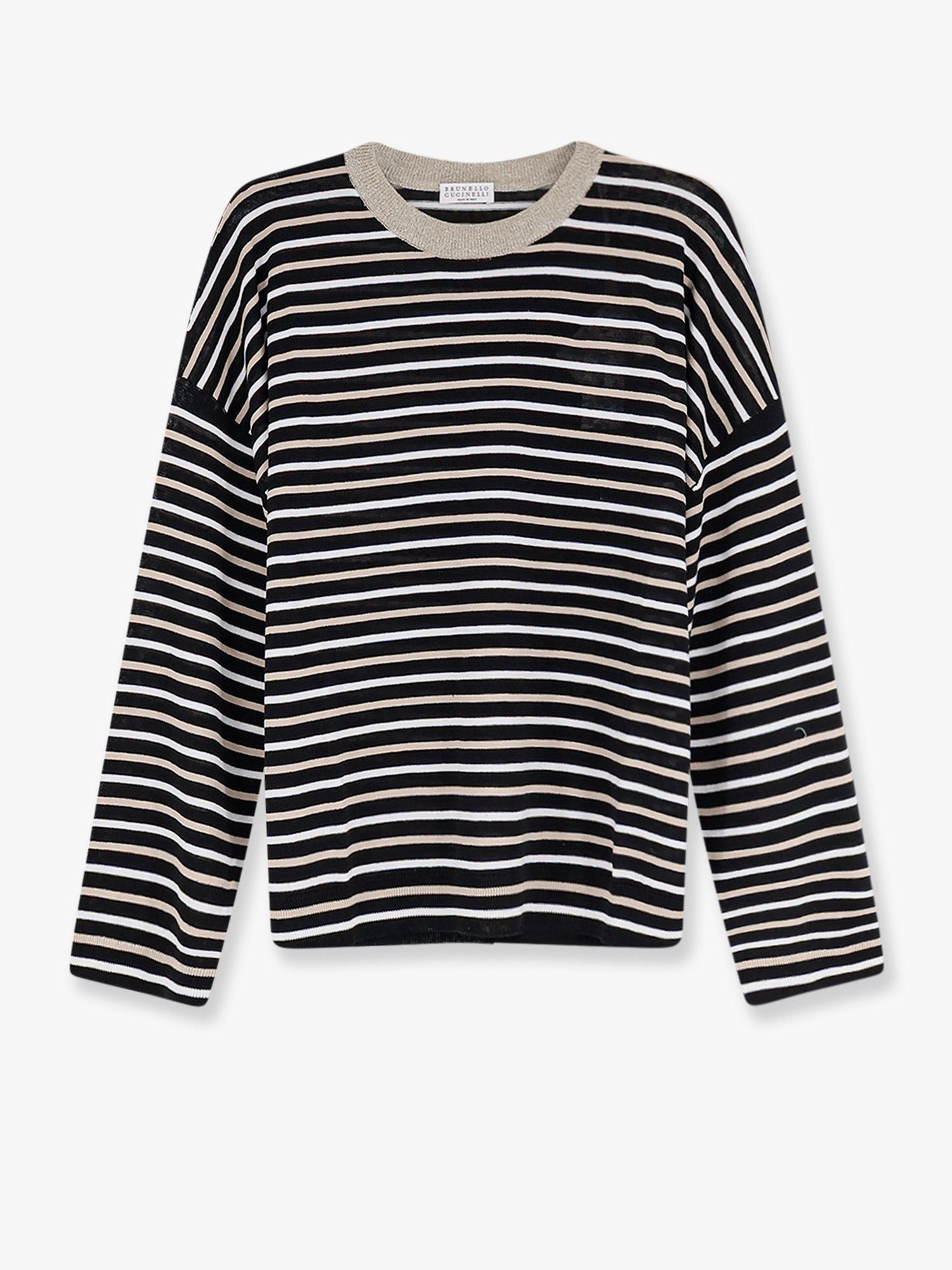 Brunello Cucinelli Linen blend sweater Tag Size L Women - USA Tariffs Included