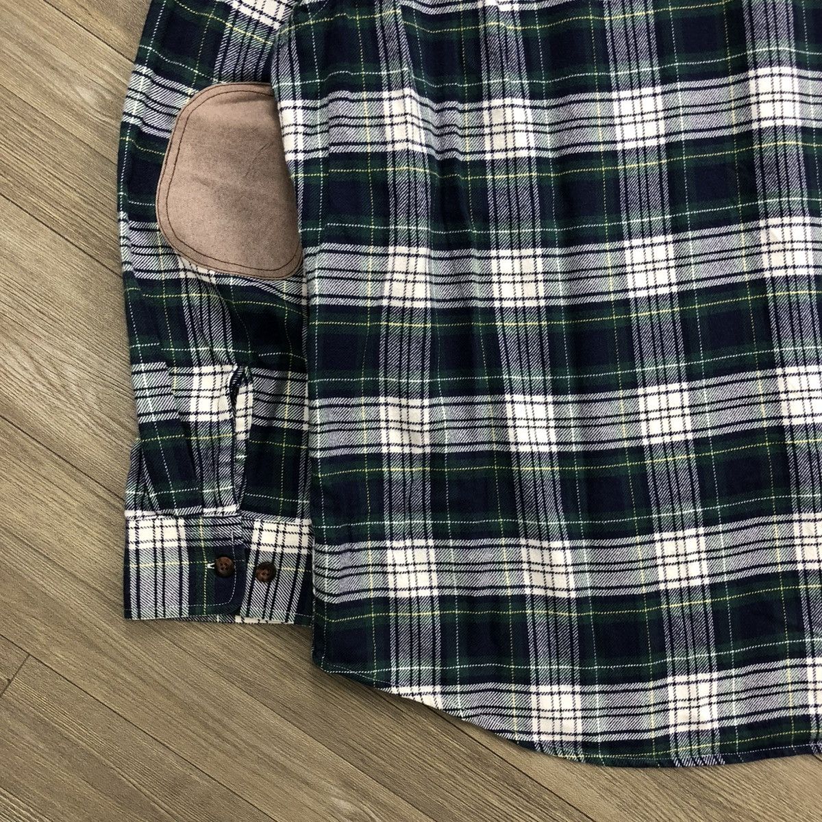 Flannel × Pendleton Vintage Pendleton “Hawthorne” Flannel Shirt – Elbow Patch Size US XL / EU 56 / 4 - 12 Thumbnail