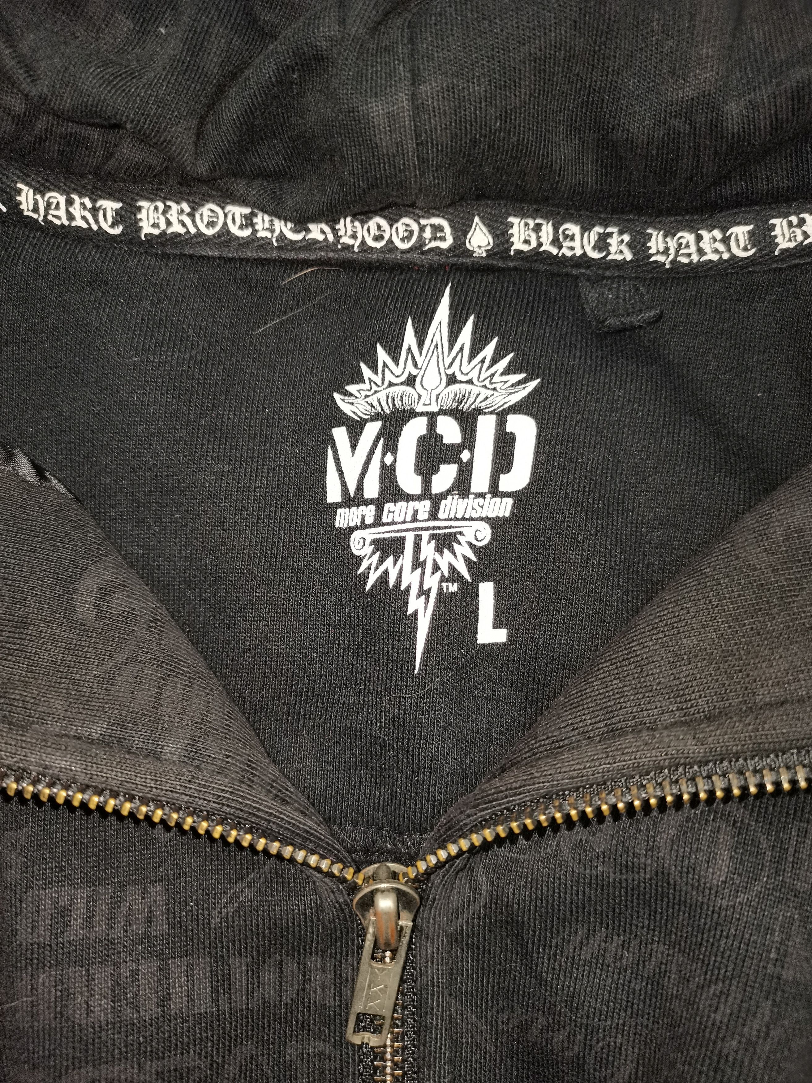 Other MORE CORE DIVISION PUNK ROCK SURF HOODED FULL ZIPPER Size US L / EU 52-54 / 3 - 4 Thumbnail