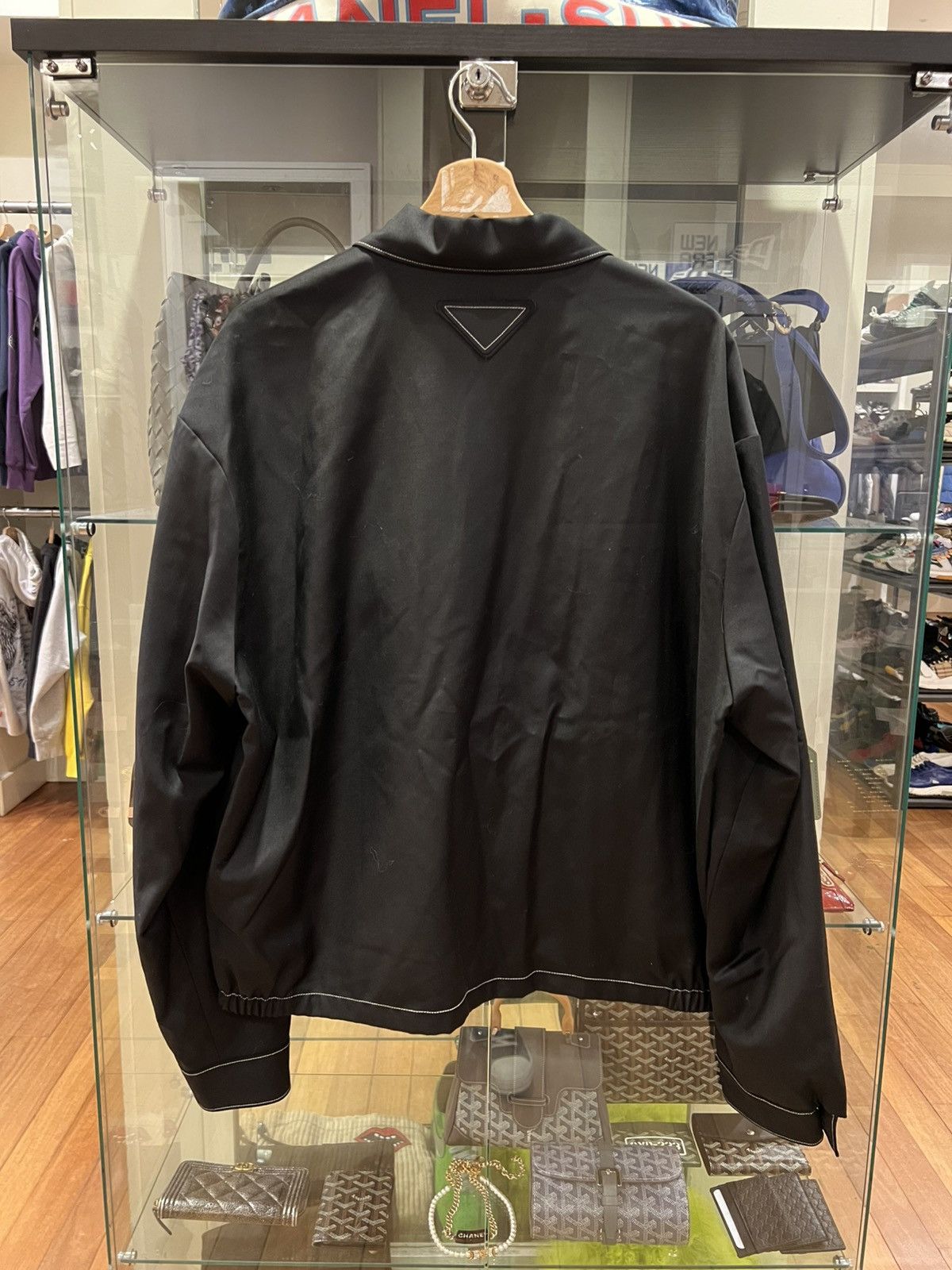 Prada Prada viscose zip up jacket Size US L / EU 52-54 / 3 - 4 Thumbnail