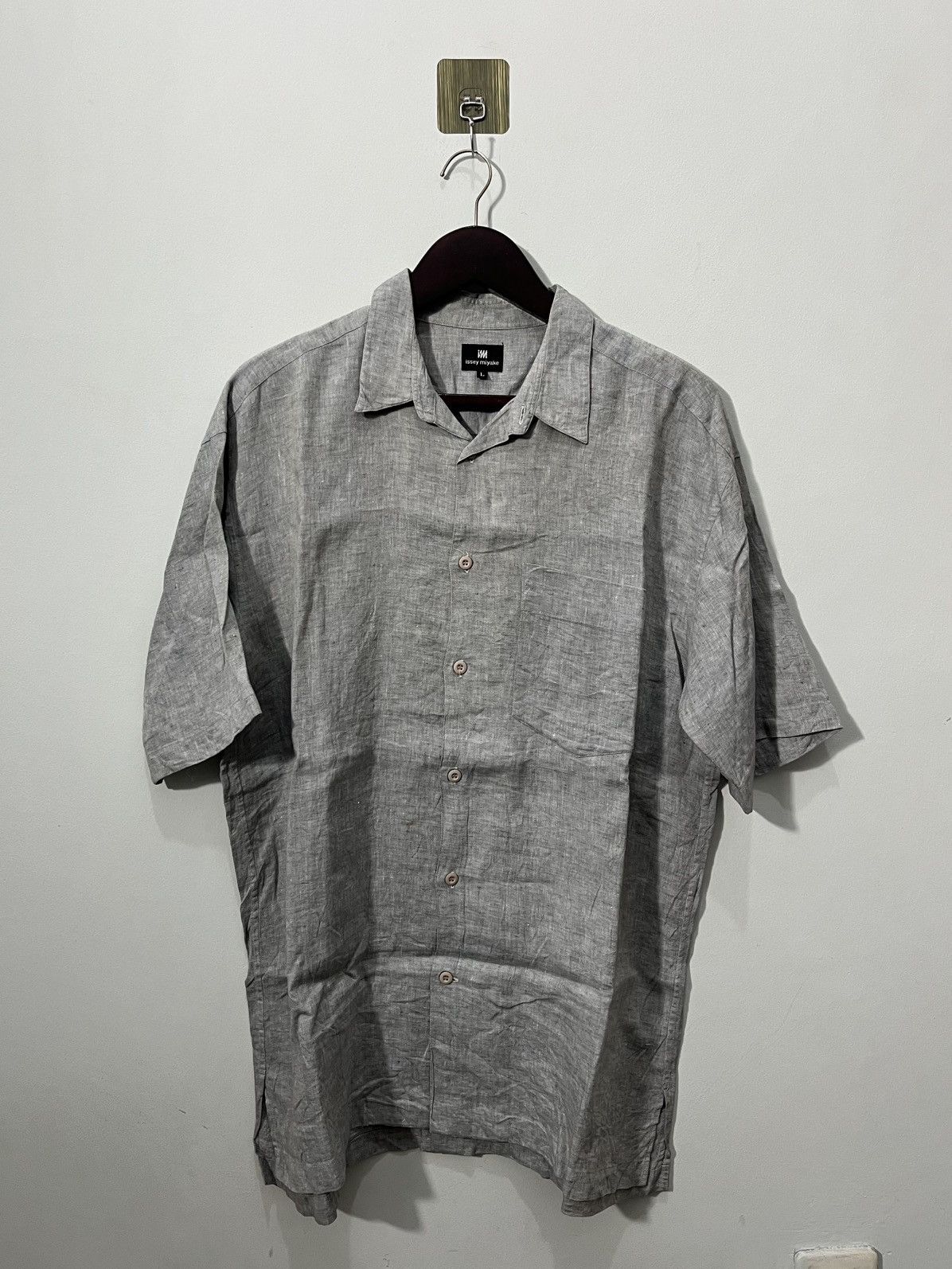 Issey Miyake issey miyake short shirt Size US L / EU 52-54 / 3 - 1 Thumbnail