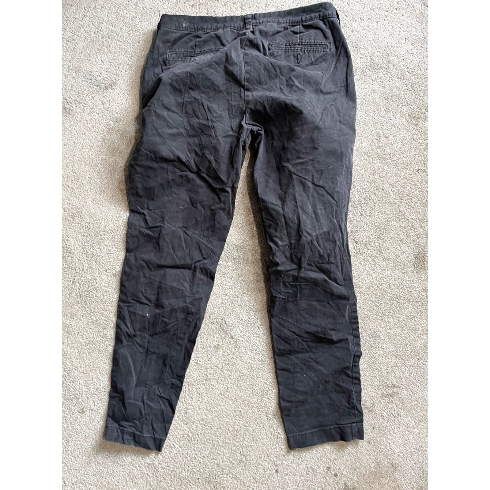 Vintage Aéropostale Jeans Skinny Distressed 34x32 Black Mens Size US 34 / EU 50 - 3 Thumbnail