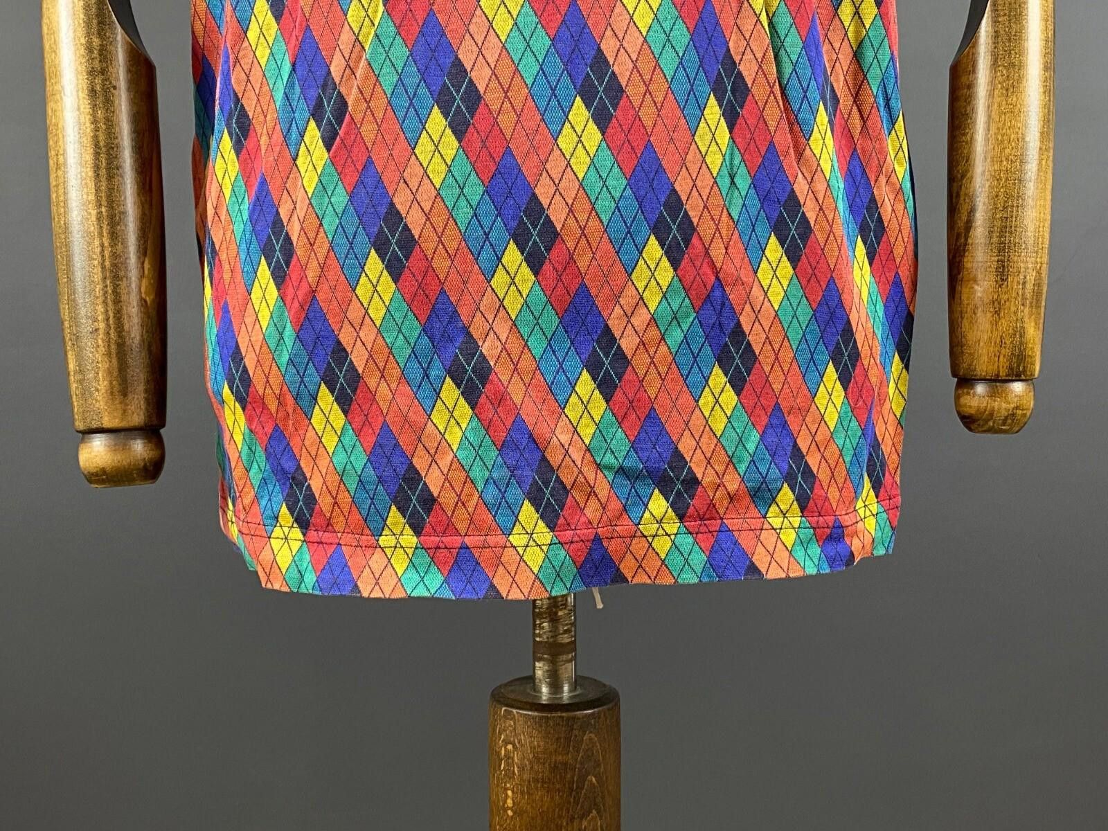 Carlo Colucci Carlo Colucci Vintage Multoclour Argyle Polo Shirt Size S Size US S / EU 44-46 / 1 - 9 Thumbnail