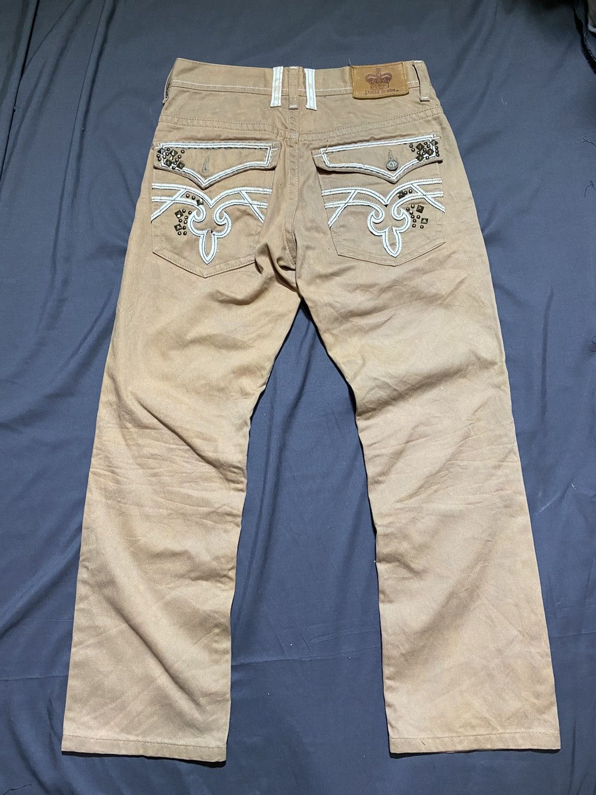 If Six Was Nine Pasta Denim Regular Pants Size US 29 - 1 Thumbnail