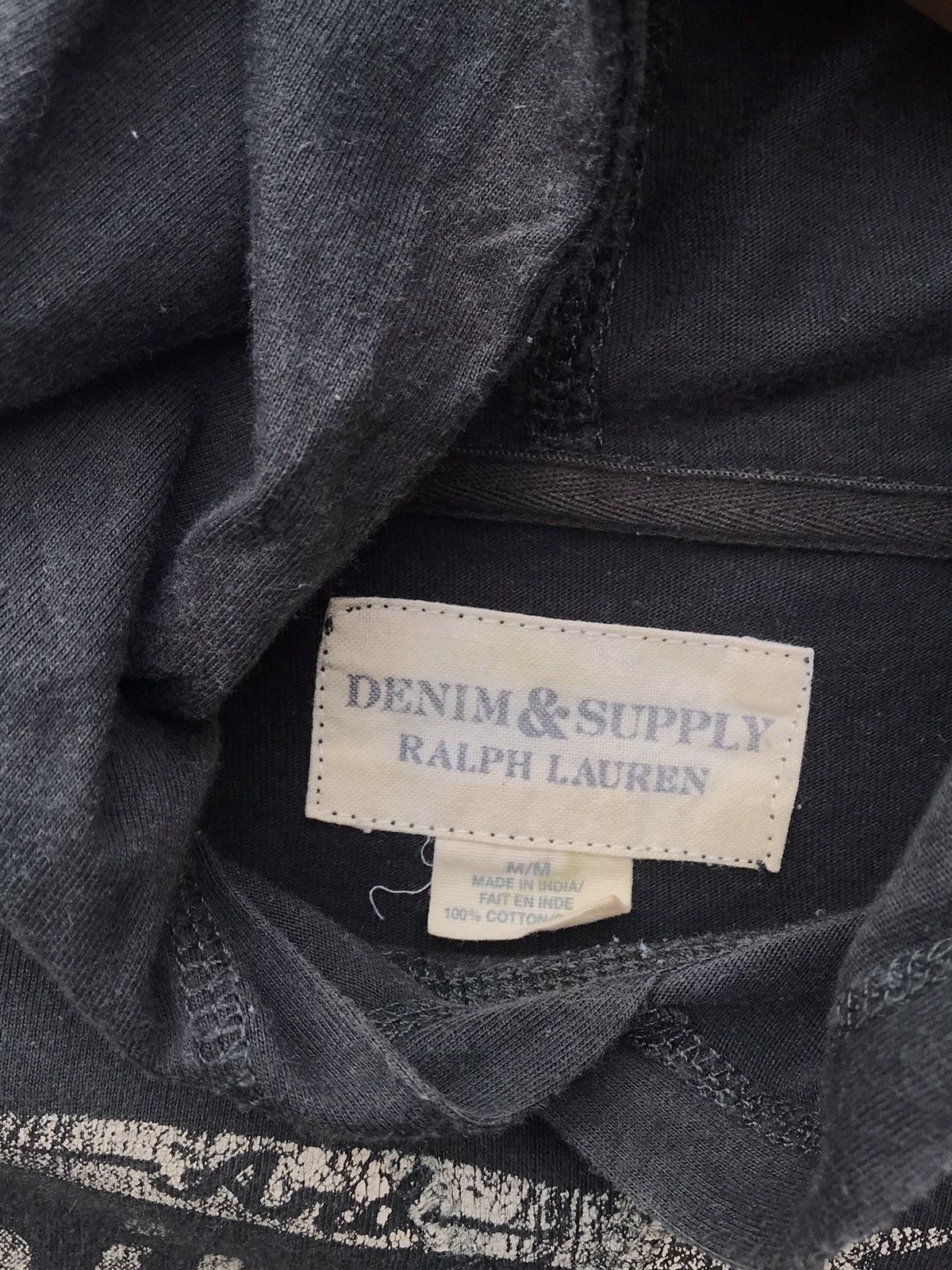 Denim & Supply Ralph Lauren Denim Supply Ralph Lauren Motorcycle Longsleeve Hoodie Shirt Size US M / EU 48-50 / 2 - 2 Thumbnail
