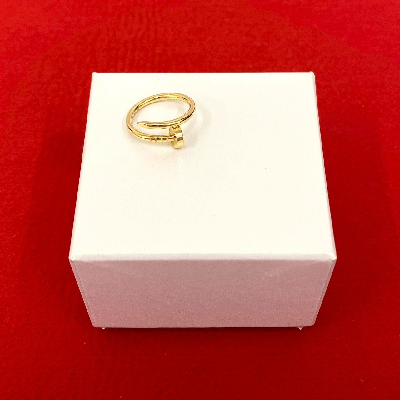 Cartier Cartier Cartier Juste un Clou Au750 Ring Size 7 Precious Metal Ring DUTY FREE for USA Size ONE SIZE - 1 Thumbnail