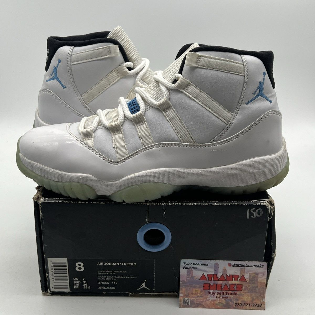 Jordan Brand Air Jordan 11 legend blue Size US 8 / EU 41 - 1 Thumbnail