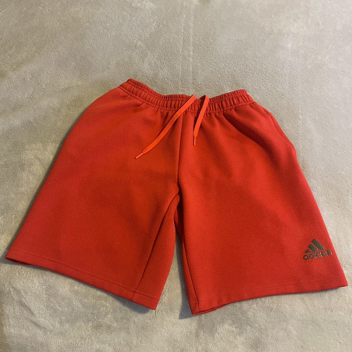Adidas Adidas Shorts Men Medium Red Climalite Gym Workout Running Size US 28 / EU 44 - 1 Thumbnail