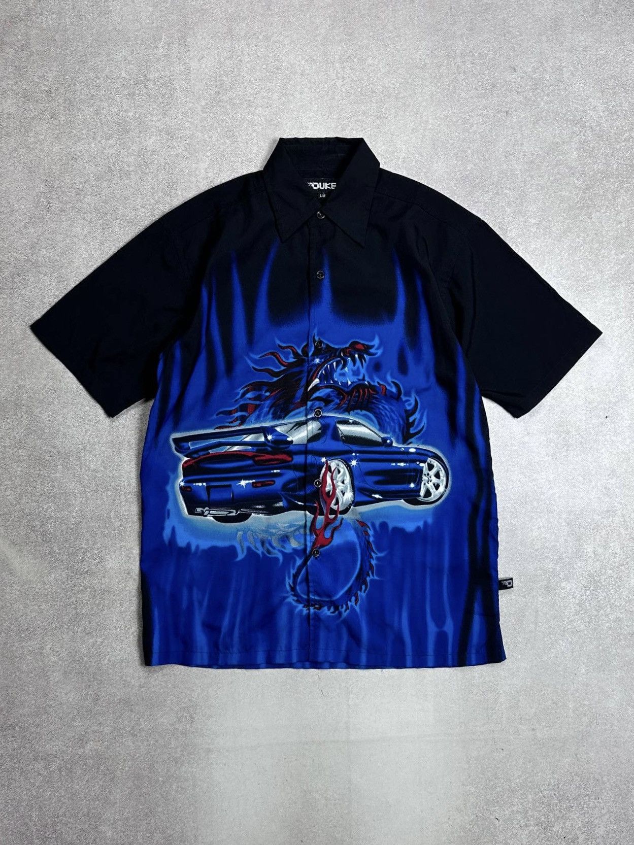 Japanese Brand Beautiful Vintage Japanese Mazda Tokio Drift All Over Shirt Size US S / EU 44-46 / 1 - 1 Thumbnail