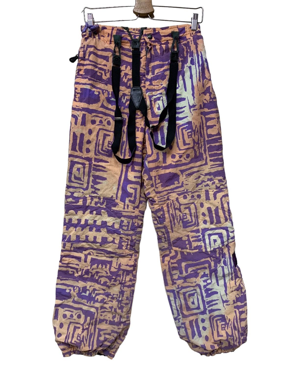 Quiksilver 🔥VTG QUICKSILVER MAZE FULLPRINTS JUMPSUIT Size US 30 / EU 46 - 1 Thumbnail