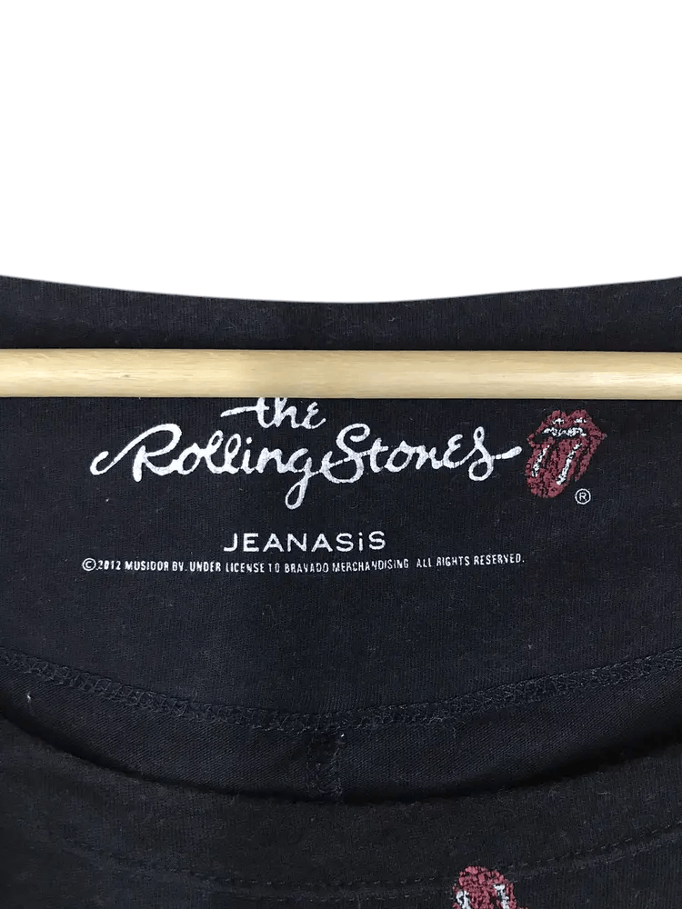 The Rolling Stones 2012 The Rolling Stones X Jeanasis Fullprint Batwing Design Size ONE SIZE - 5 Thumbnail