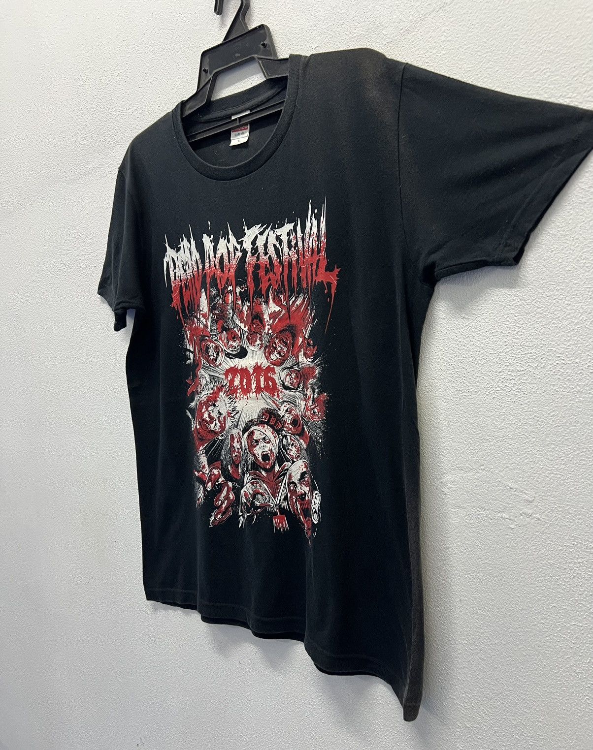Band Tees × Japanese Brand × Vintage 🔥grailsale🔥 DEAD POP FESTIVAL ROCK TOUR 2016 GRAPHIC SHIRT Size US M / EU 48-50 / 2 - 5 Thumbnail