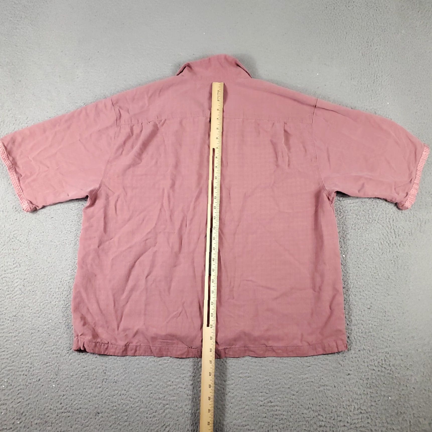 Tommy Bahama Tommy Bahama Shirt Mens XL Red Silk Hawaiian Button-Up Short Sleeve Aloha Beach Casual Size US XL / EU 56 / 4 - 5 Thumbnail