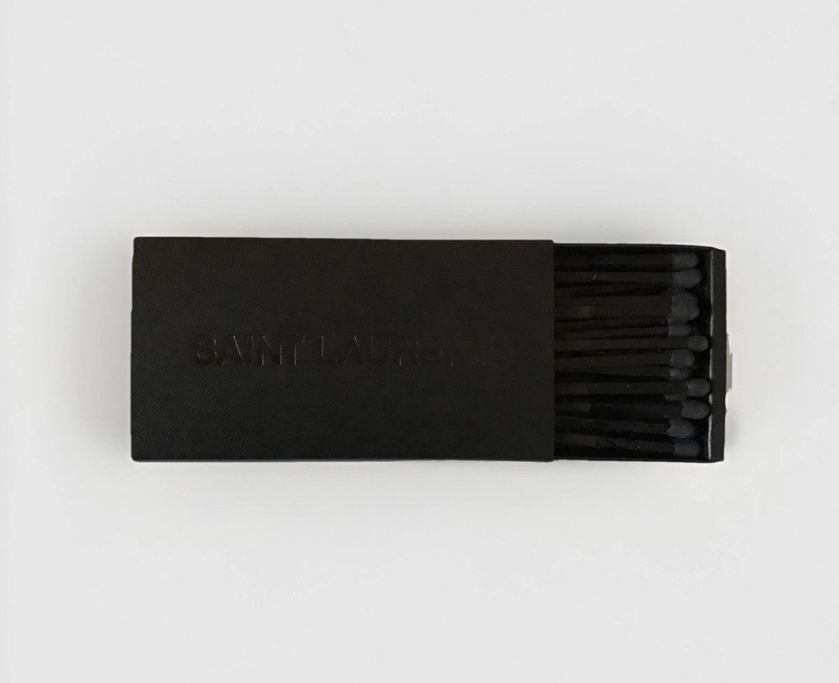 Saint Laurent Paris Saint Laurent Box of Matches - Gift Bag and Sticker Included Size ONE SIZE - 1 Thumbnail