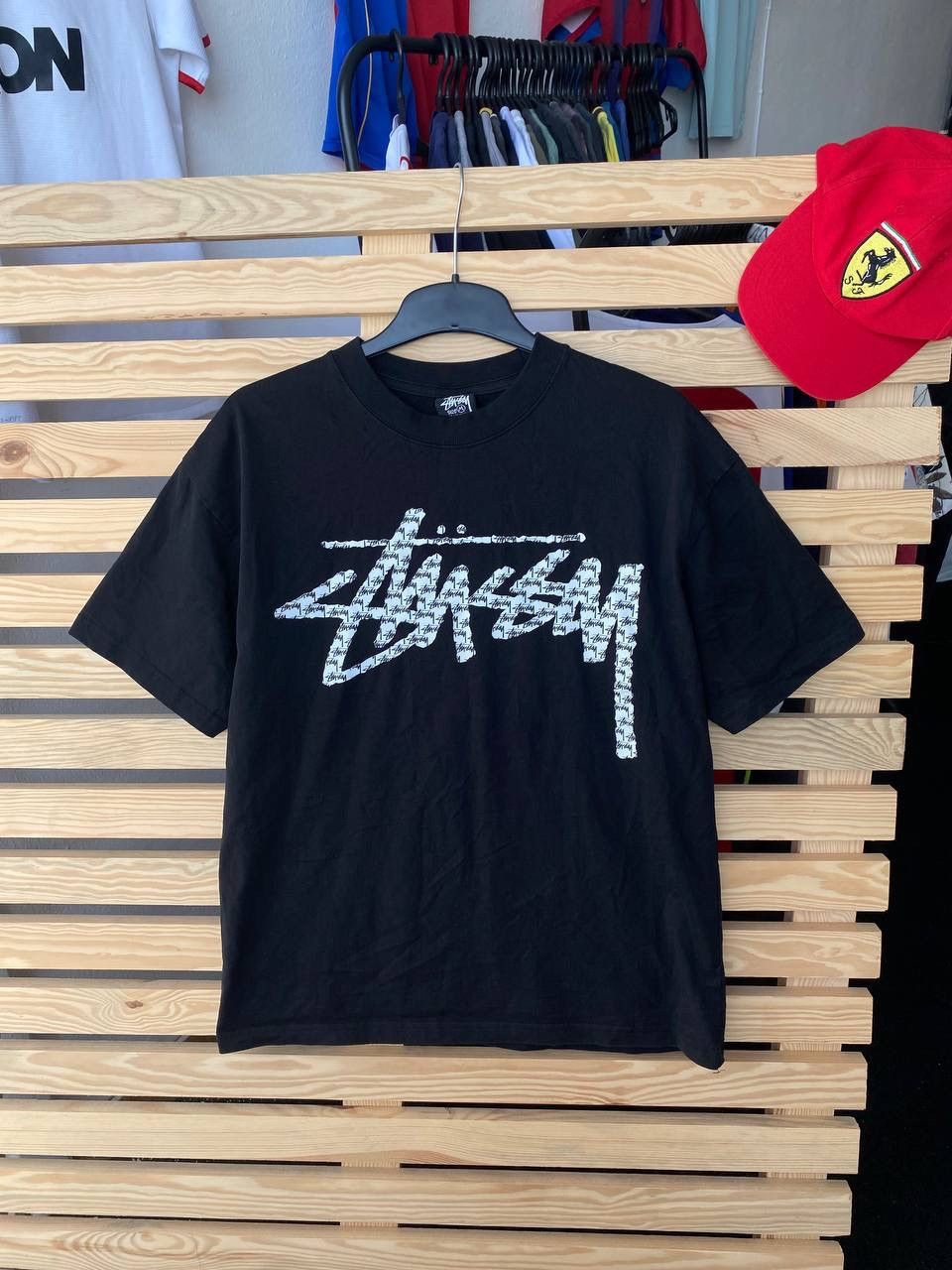 Stussy × Vintage STUSSY VINTAGE RARE LOGO MONOGRAM TEE Size US S / EU 44-46 / 1 - 1 Thumbnail