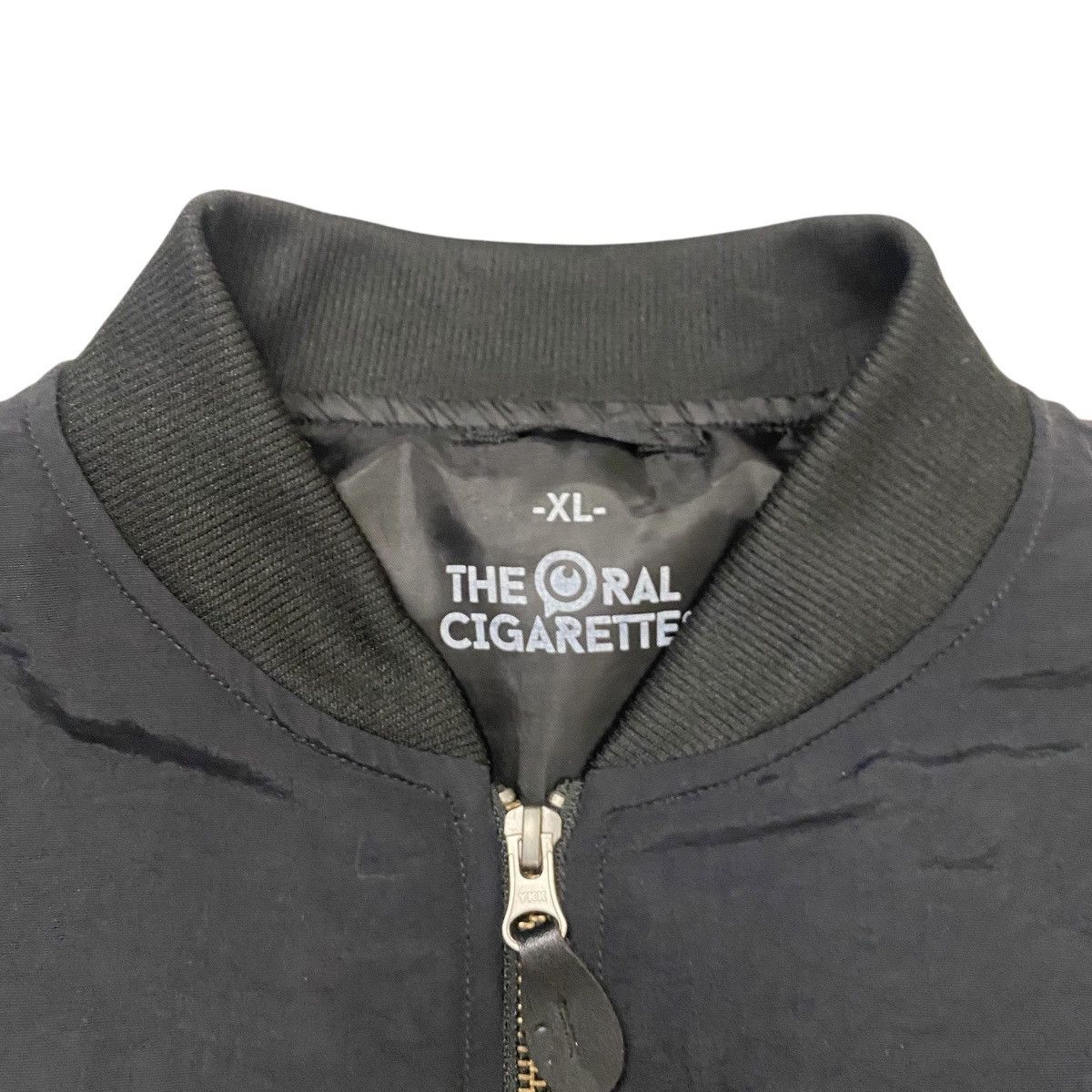 THE ORAL CIGARETTES MA-1 Jacket Black