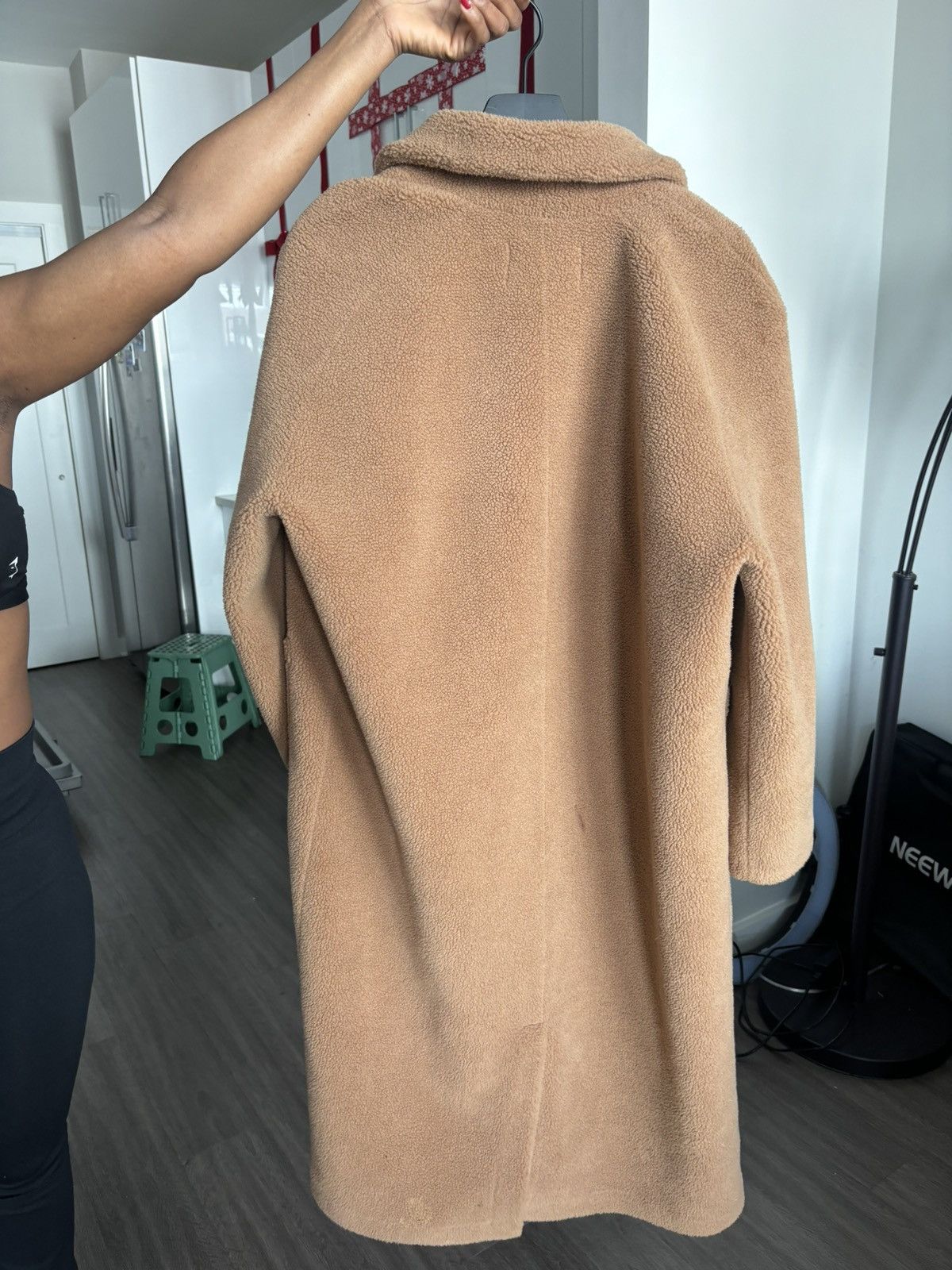 Rebecca Minkoff Rebecca Minkoff Oversized Teddy Coat Size L / US 10 / IT 46 - 8 Thumbnail