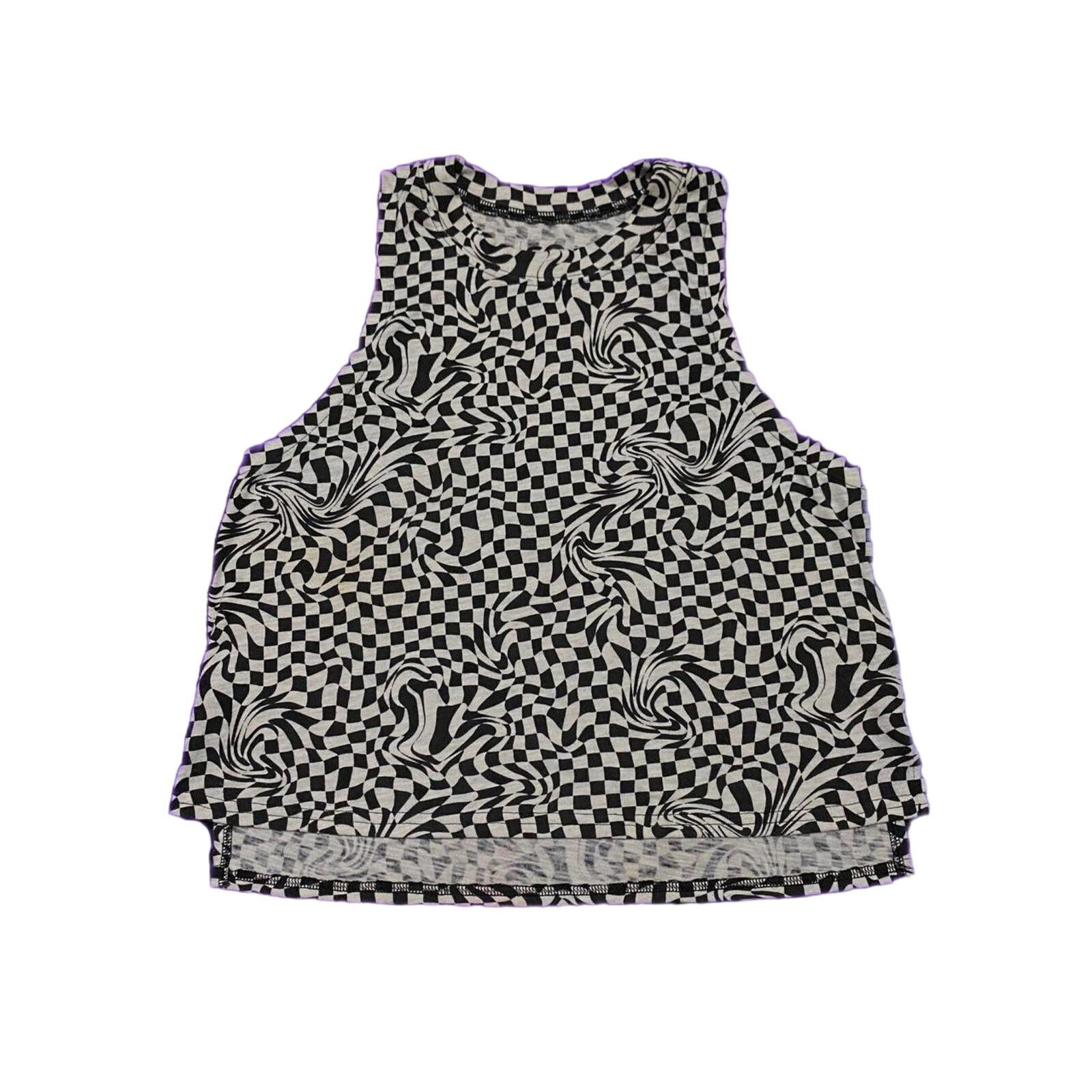 SoSo SO trippy checkered top Size S / US 4 / IT 40 - 1 Thumbnail